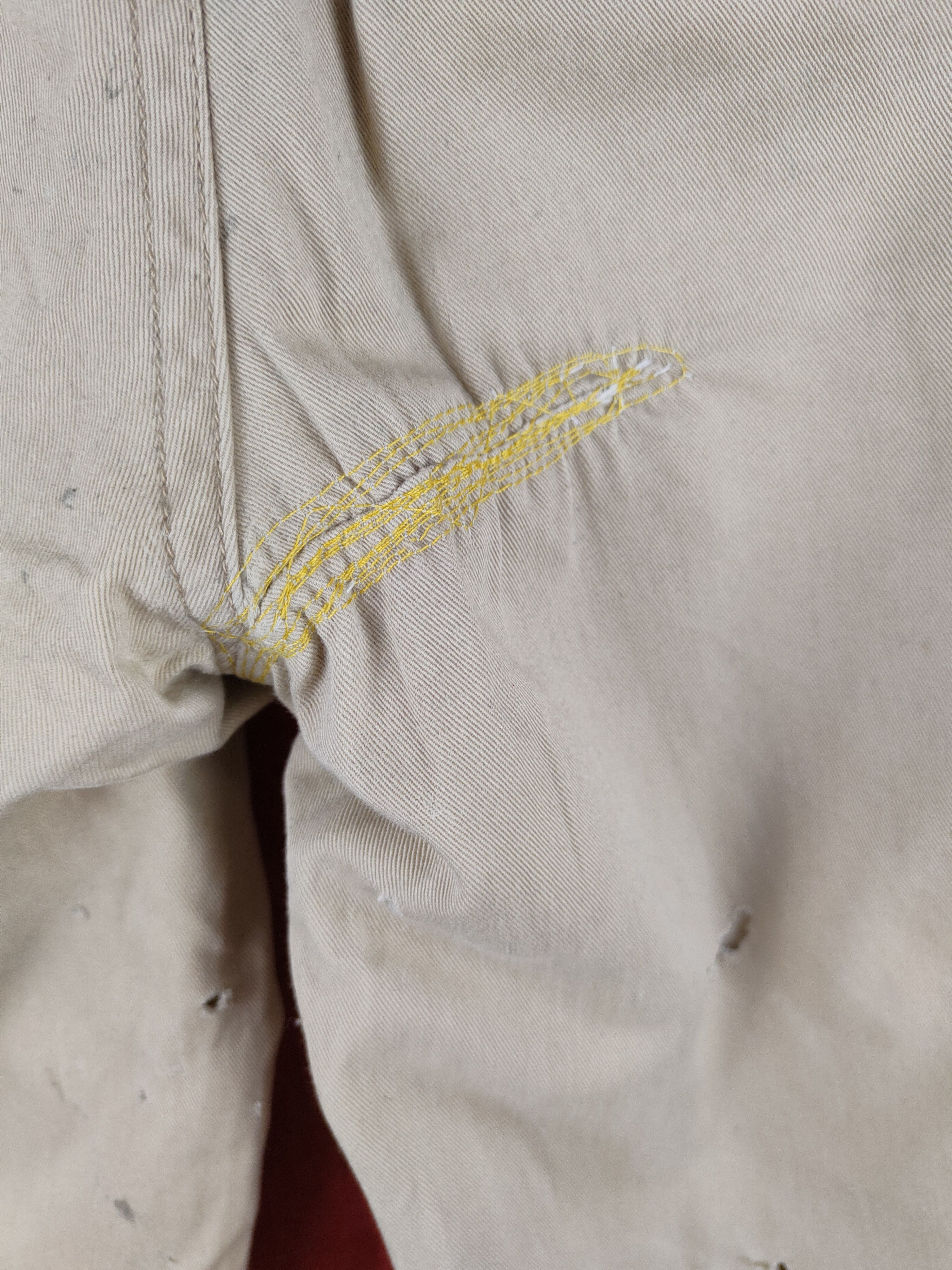 Converse Converse Beige Multipocket Tactical Cargo Pants #S2137 Size US 32 / EU 48 - 10 Thumbnail