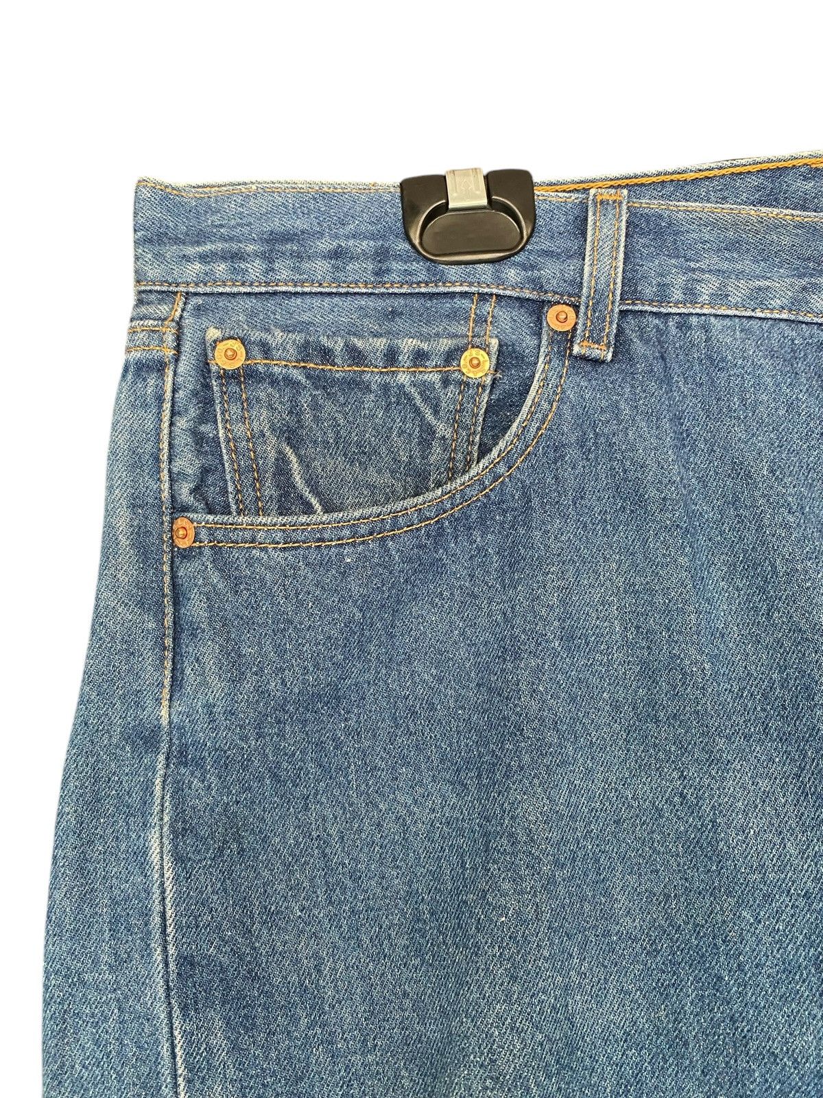 Levi's Vintage LEVI’S 501xx Mexico Heather Blue Jeans Size US 36 / EU 52 - 3 Thumbnail