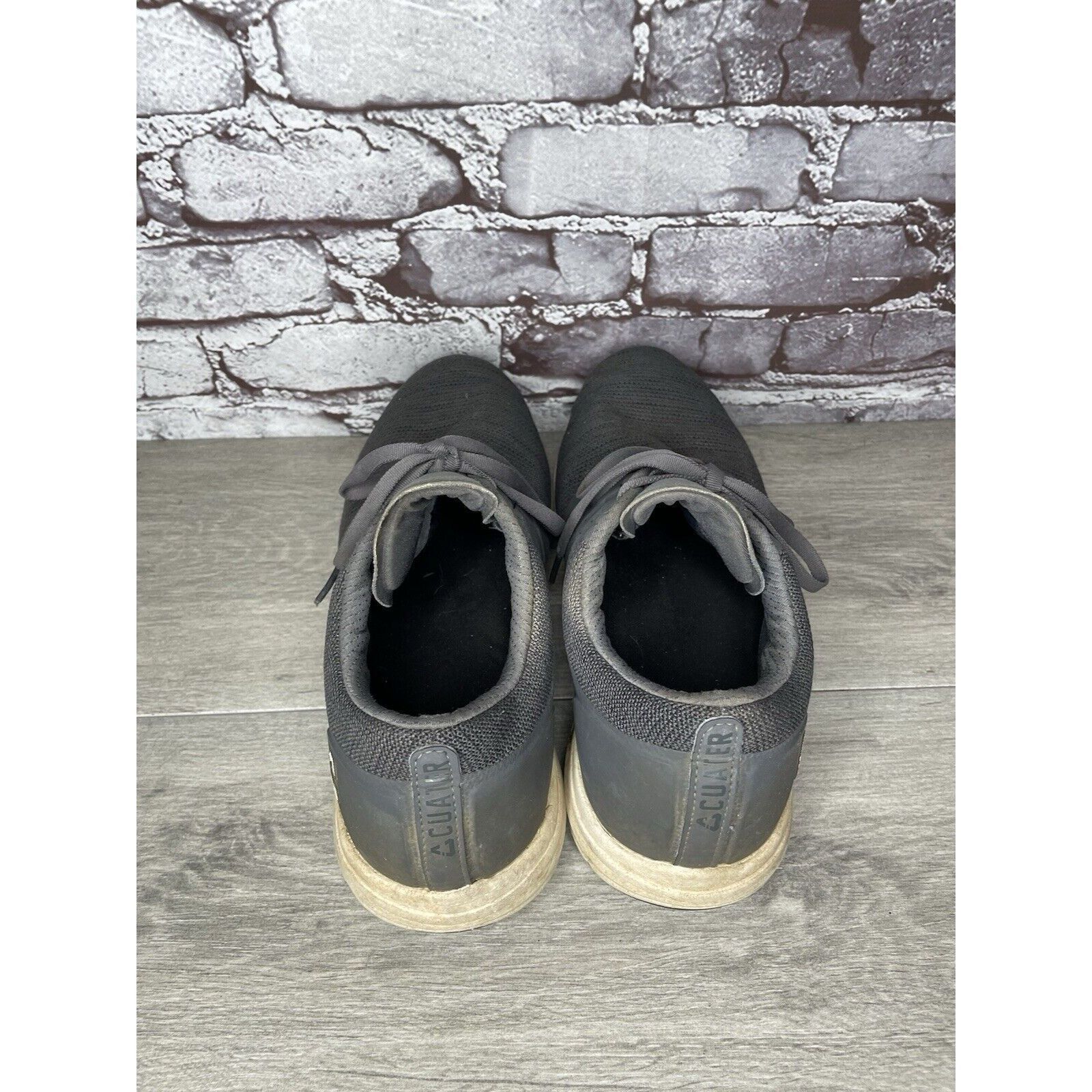 Other Cuater Gray Knit Fabric Lightweight Spikeless Golf Shoes Men Size US 11 / EU 44 - 6 Thumbnail