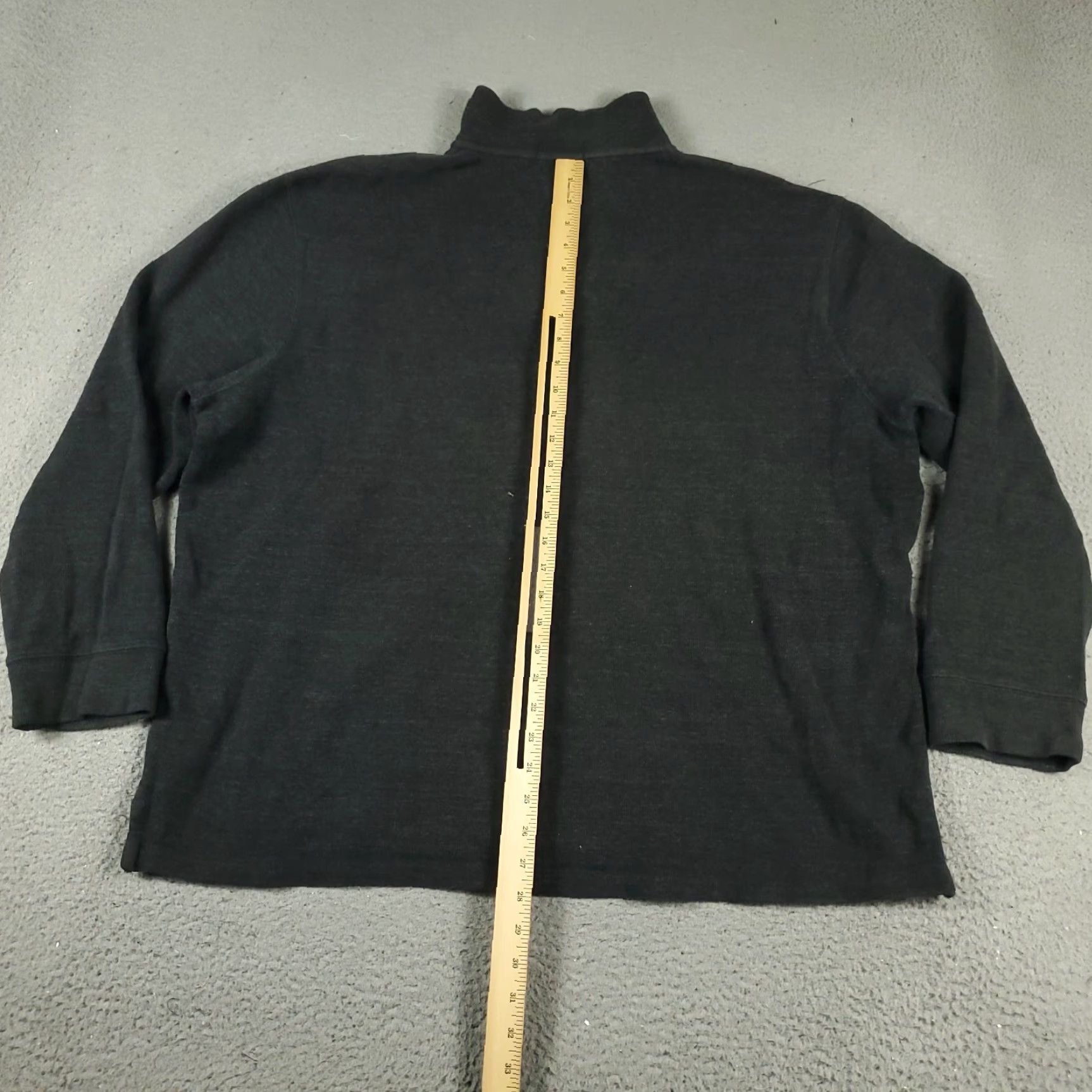 Ralph Lauren VINTAGE Ralph Lauren Sweater Mens 2XL Pullover Knit 1/4 Zip Long Sleeve Gray Casual Formal Outdoor Size US XXL / EU 58 / 5 - 5 Thumbnail
