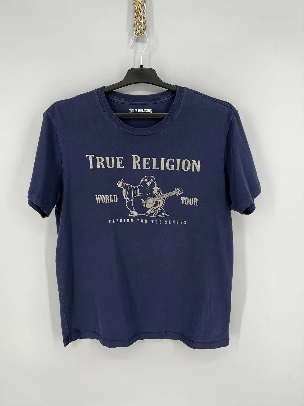 Japanese Brand True Religion Big Buddha Chief Keef Style Rap T Shirt Size US L / EU 52-54 / 3 - 1 Thumbnail