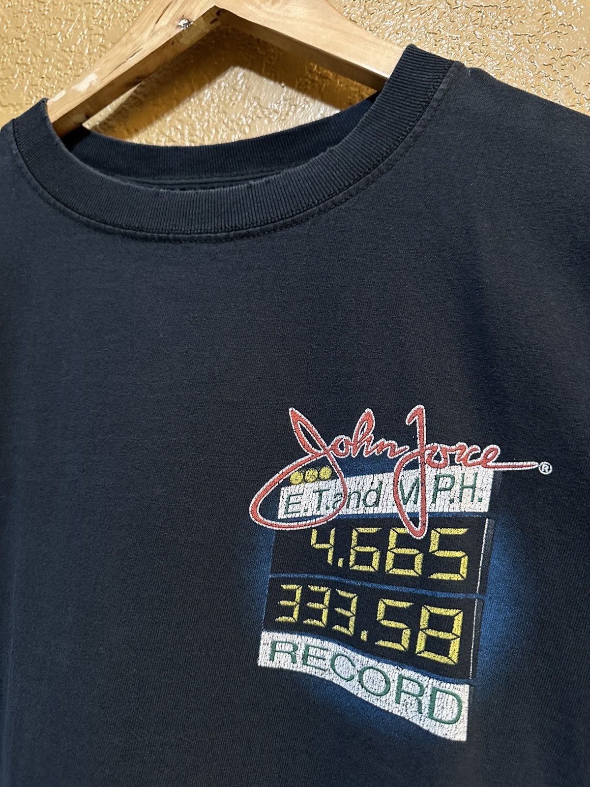 NASCAR 🏁 Distressed Vintage NHRA John Force Racing Tee Size US L / EU 52-54 / 3 - 4 Thumbnail