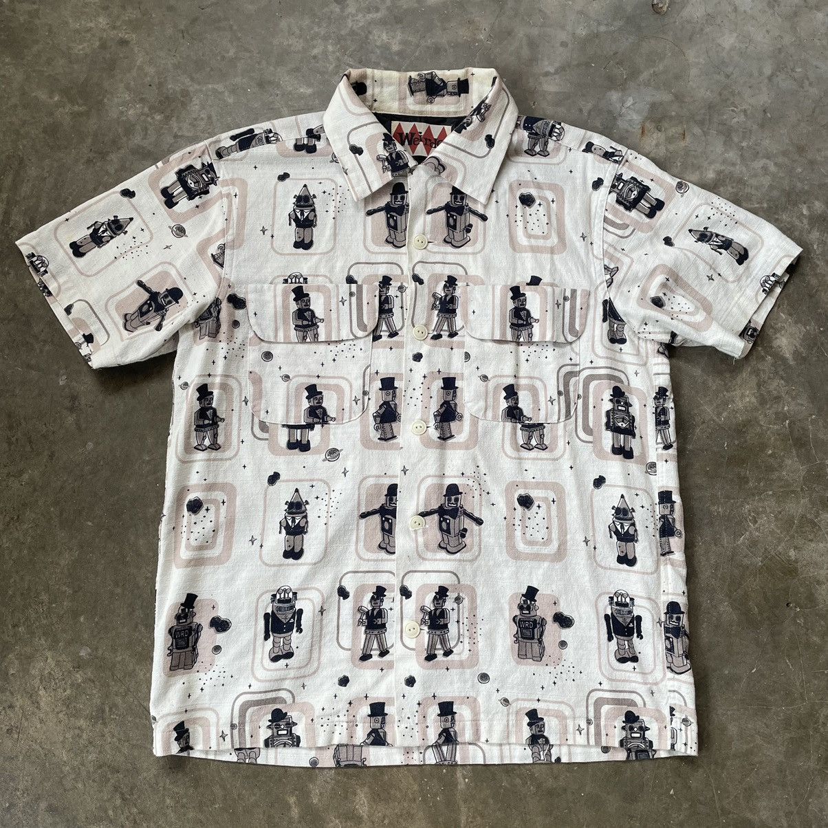 Japanese Brand Weirdo by glad hand & co shirt Size US S / EU 44-46 / 1 - 1 Thumbnail