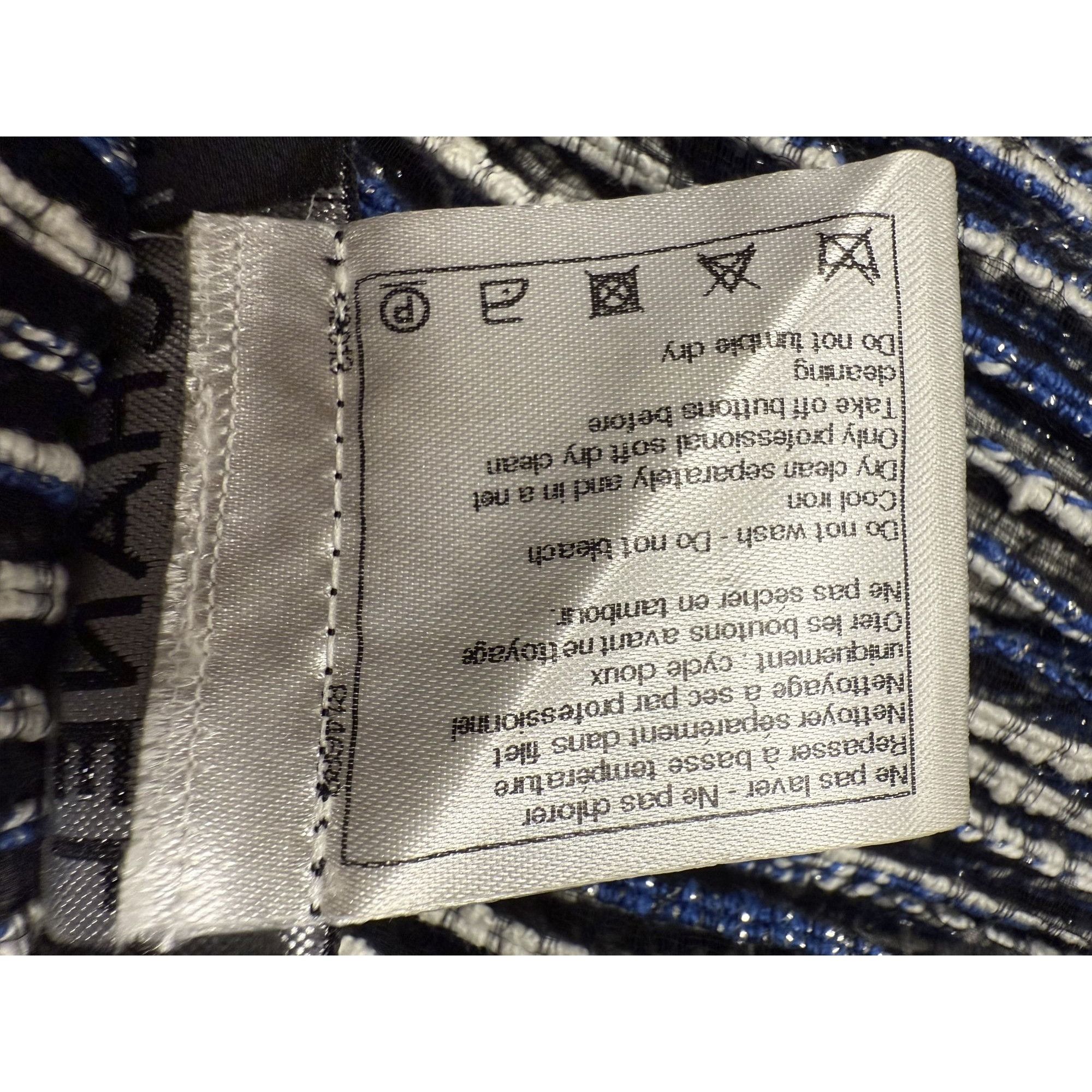 Chanel Chanel Sheer Striped Button-Up Shirt Size 36 Size XS / US 0-2 / IT 36-38 - 6 Thumbnail