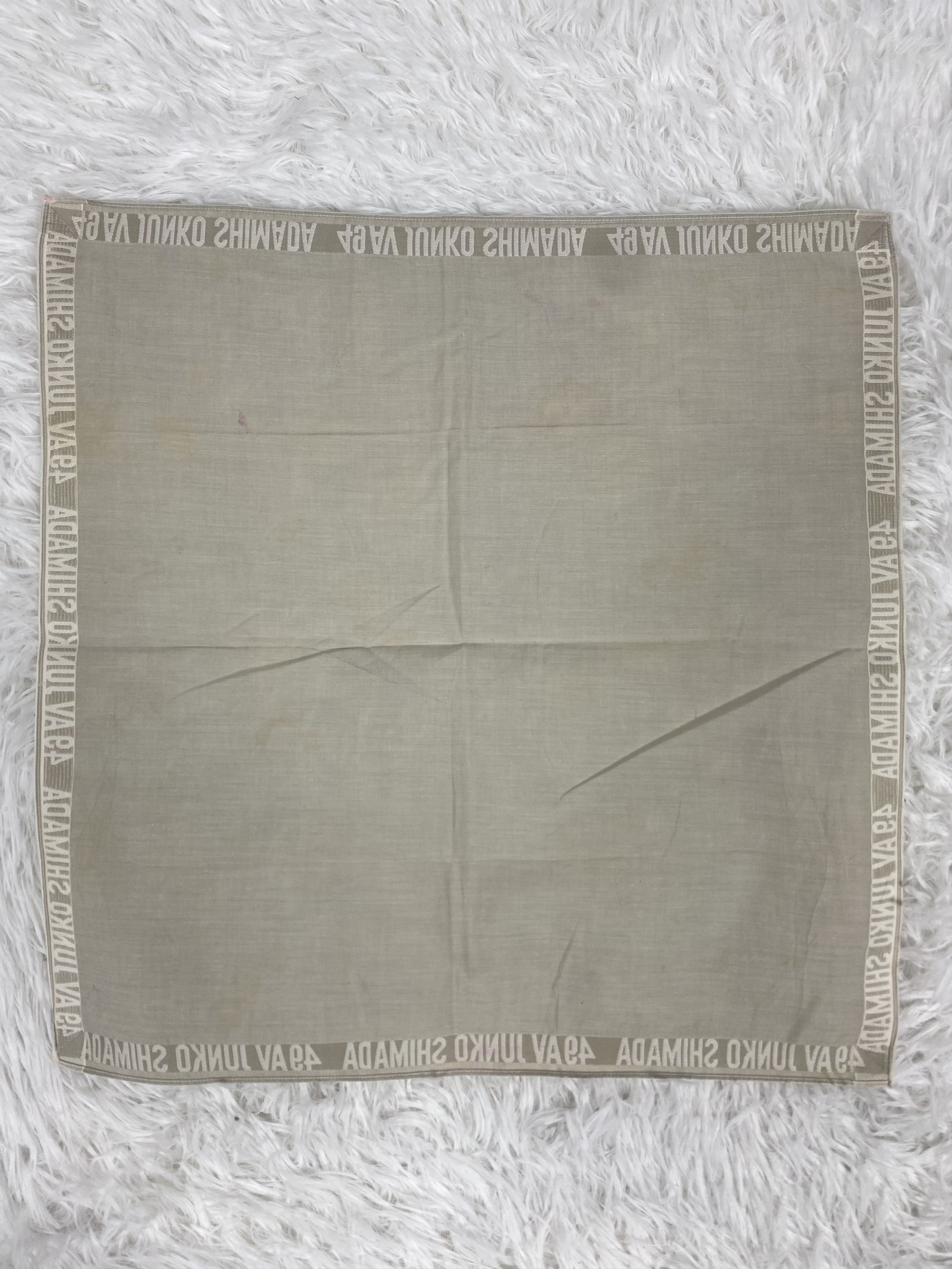 Junko Shimada Vintage Junko Shimada Handkerchief Neckerchief PH0518 Size ONE SIZE - 4 Thumbnail