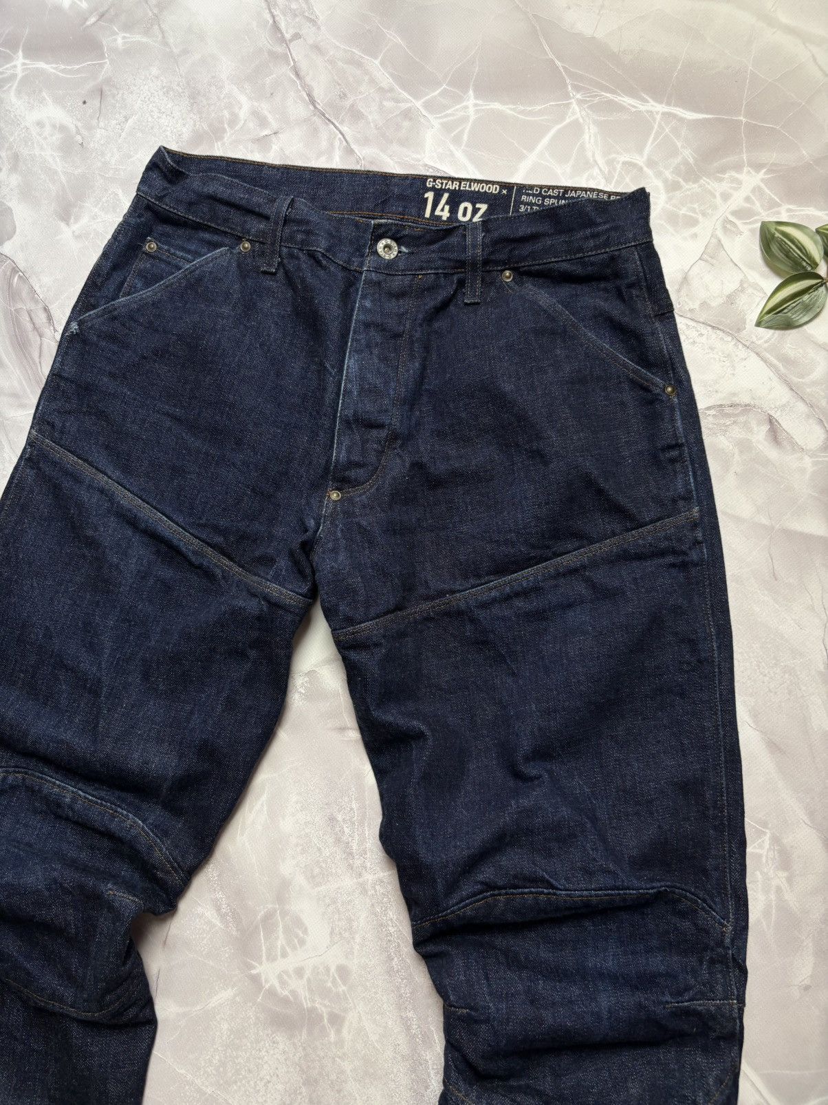 G-Star G-Star Elwood x 14 oz Red Listing Selvedge 3D 34x32 Size US 34 / EU 50 - 4 Thumbnail