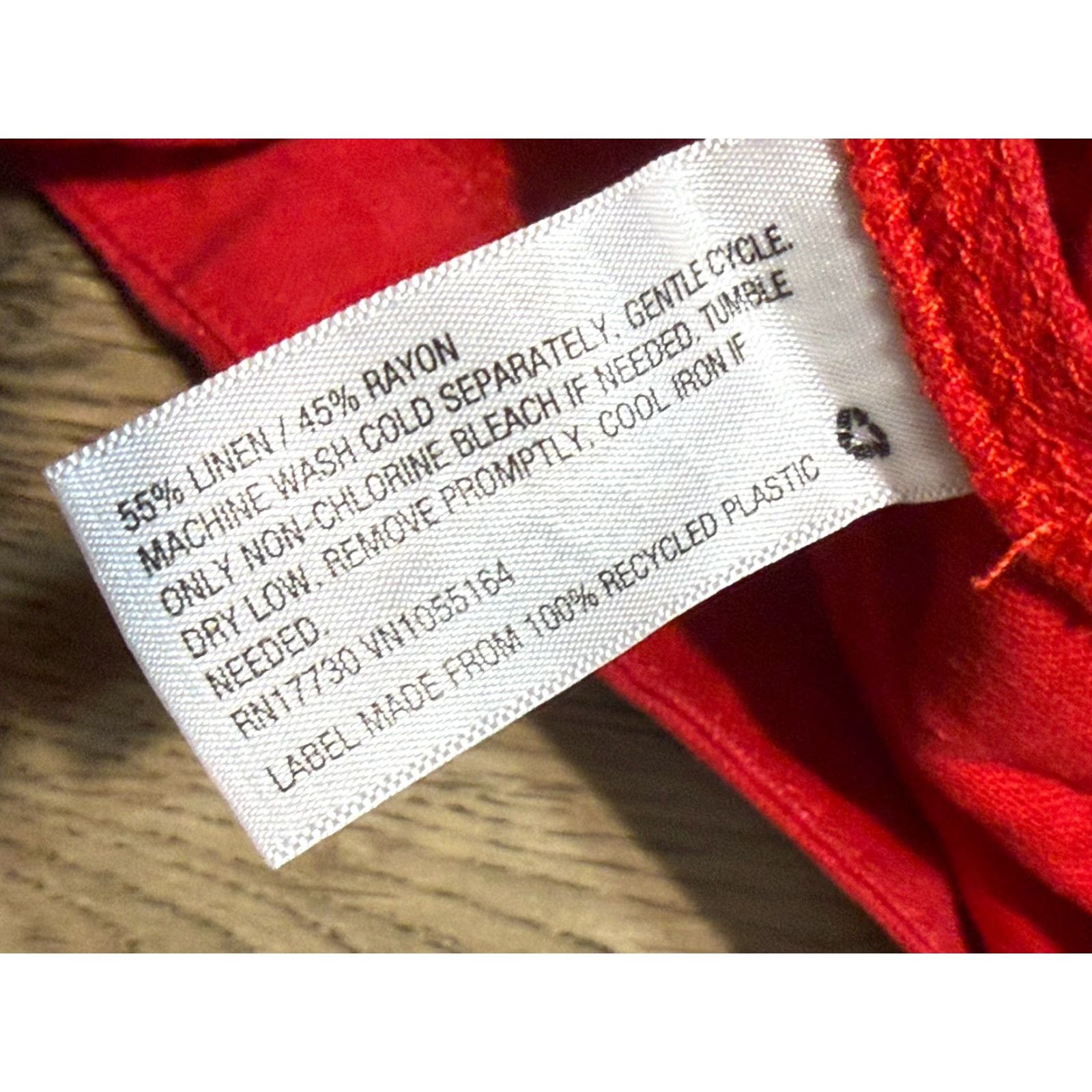 Vintage A New Day Shorts Women's Size Small Red Pull On Casual Shorts Size 28" / US 6 / IT 42 - 6 Thumbnail
