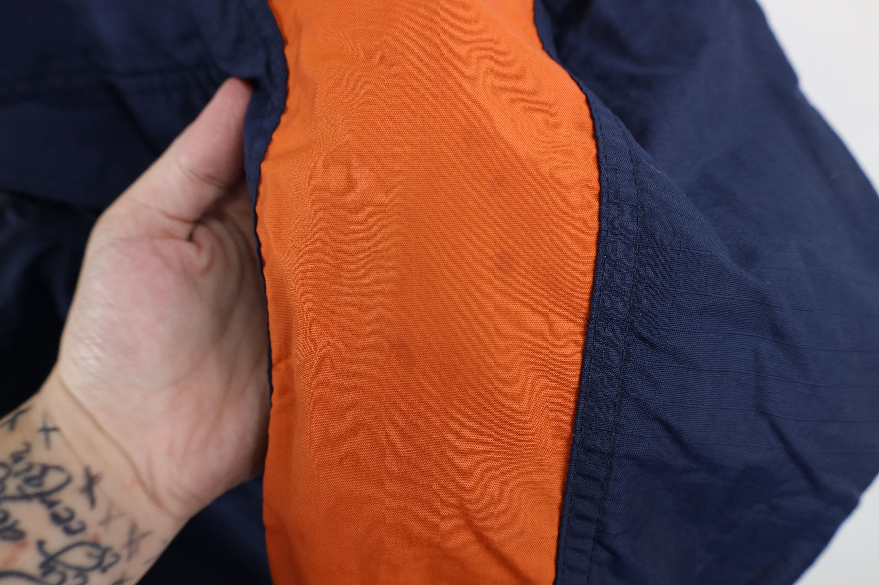 Vintage Vintage 90s Lined Denver Broncos Football Pullover Jacket Size US L / EU 52-54 / 3 - 9 Thumbnail