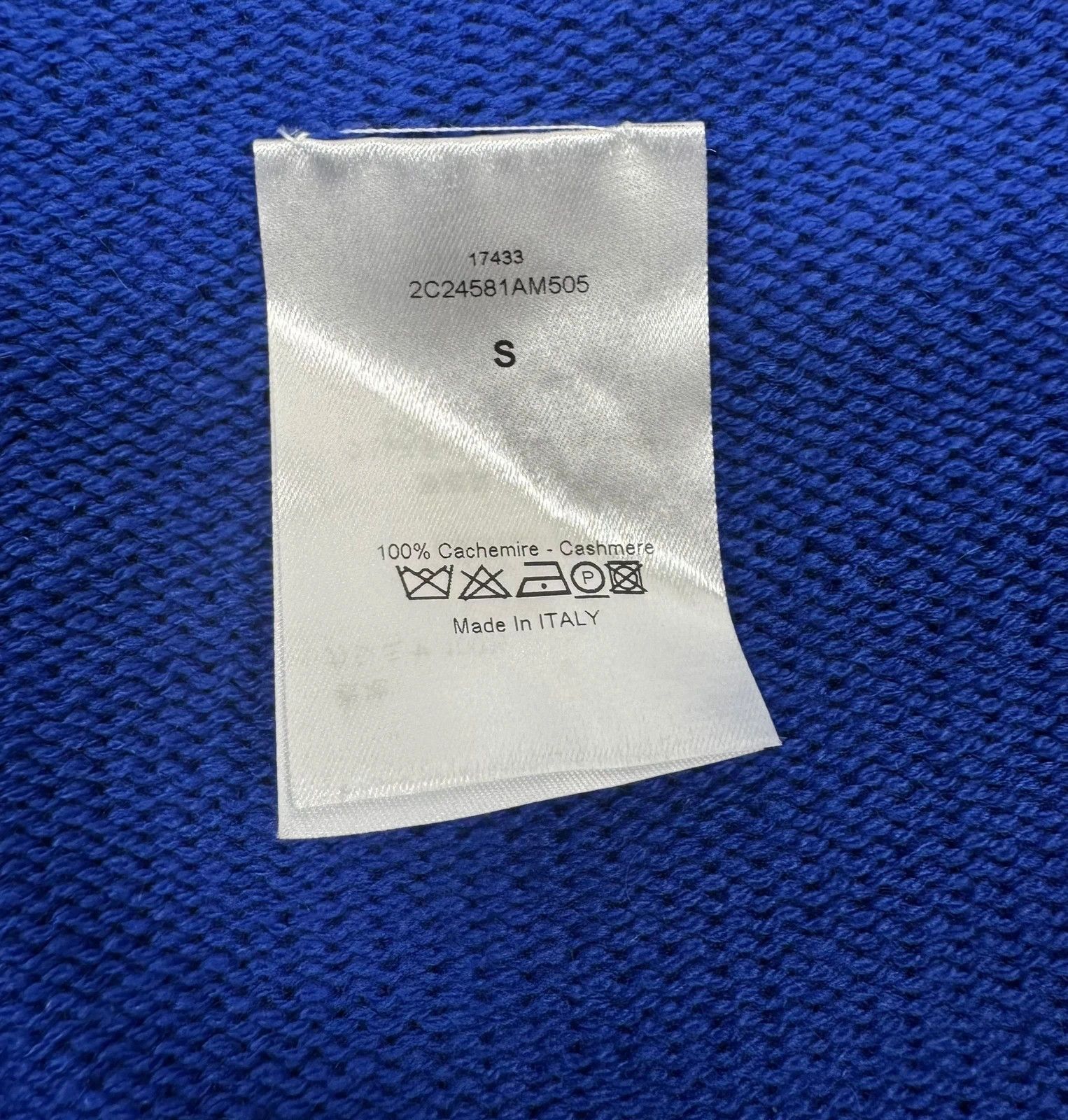 Dior Christian Dior 100% Cashmere Knit Tunic Jumper size S Size S / US 4 / IT 40 - 14 Thumbnail