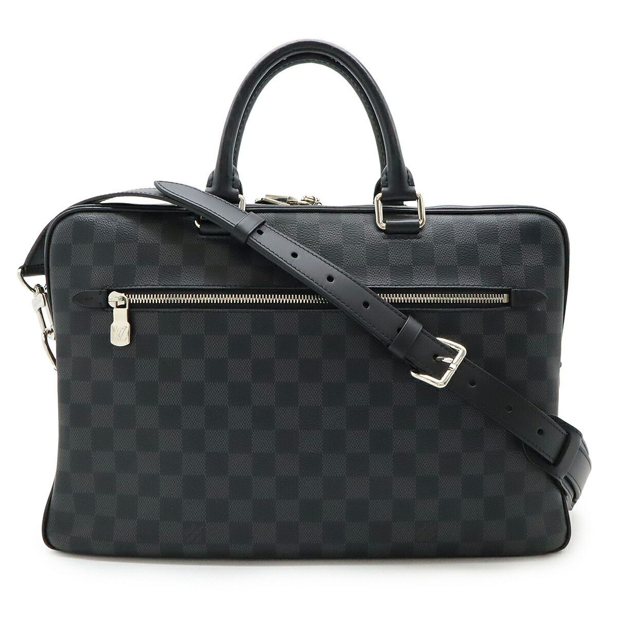 Louis Vuitton Louis Vuitton Louis Vuitton PDB MM NM Damier Graphite Briefcase 2way Canvas Business Bag N50200 Size ONE SIZE - 1 Thumbnail