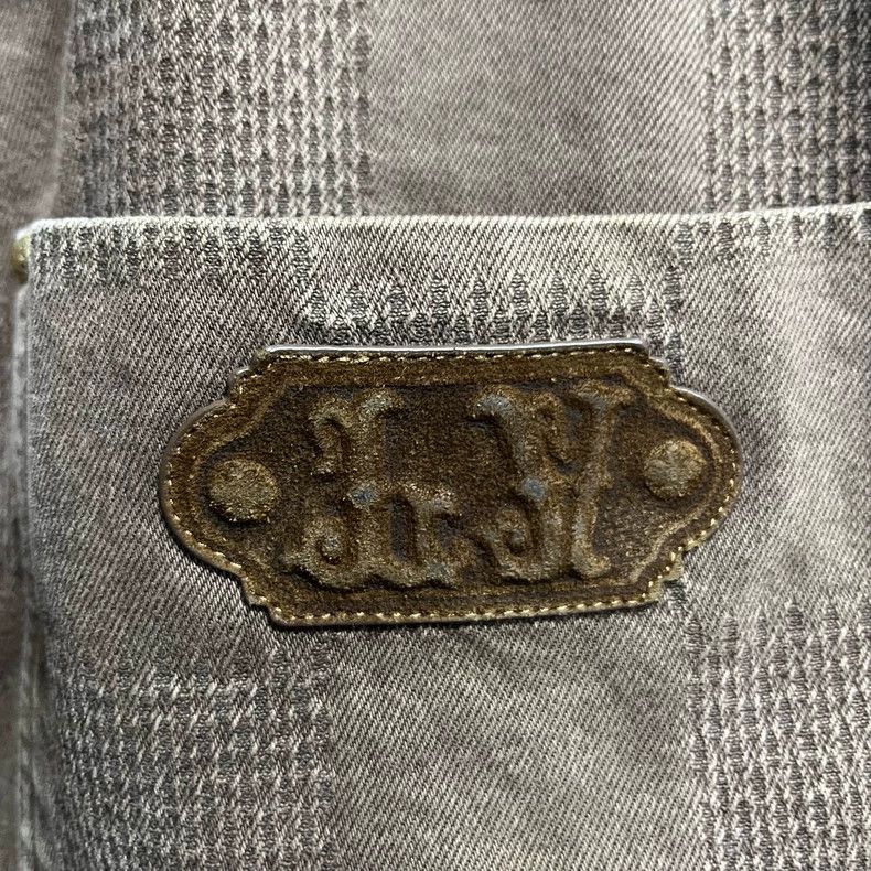Louis Vuitton Louis Vuitton 24 Brown Wash Effect Zip-up Straight Leg Jea Size US 34 / EU 50 - 6 Thumbnail