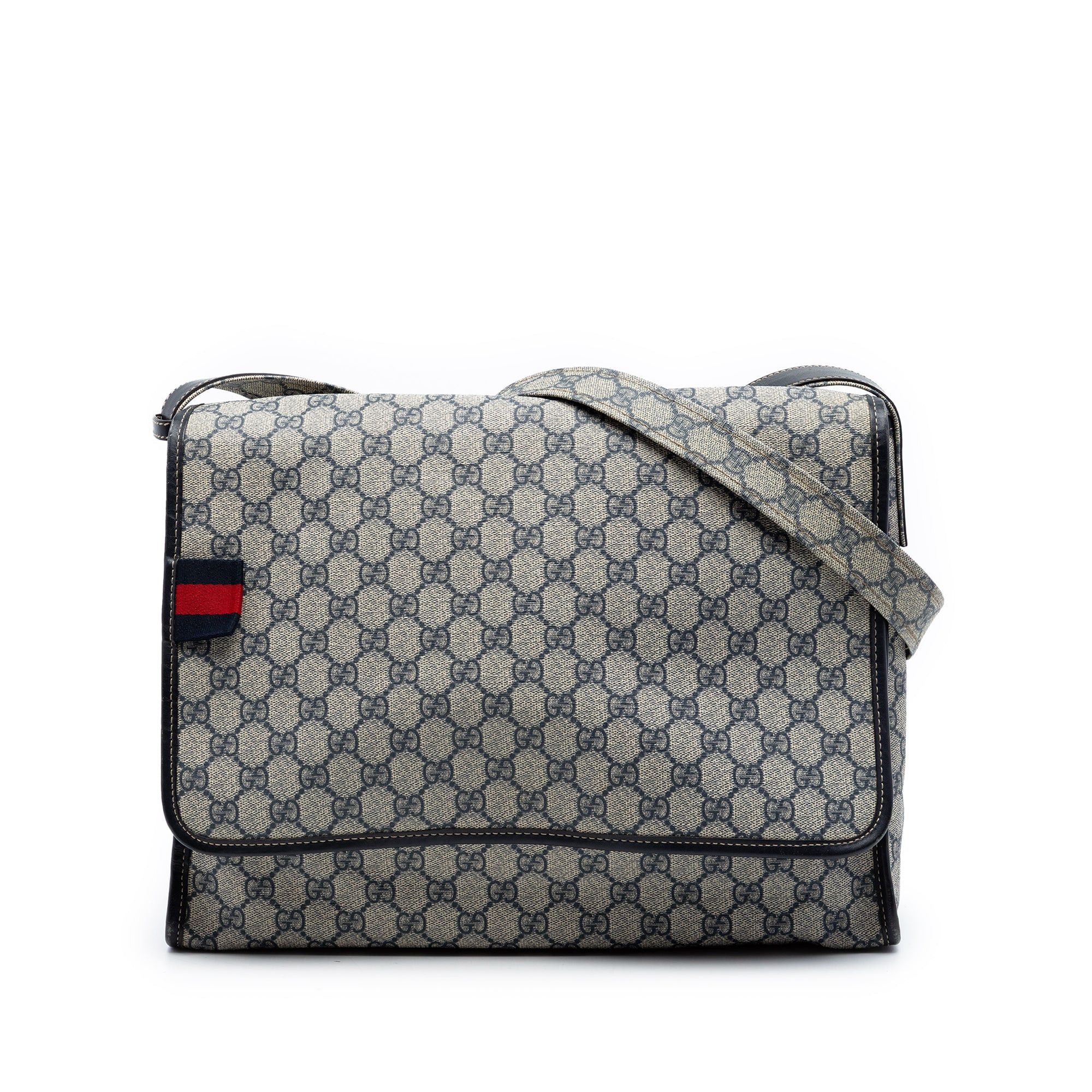 Gucci GG Supreme Web Messenger Bag Size ONE SIZE - 1 Thumbnail