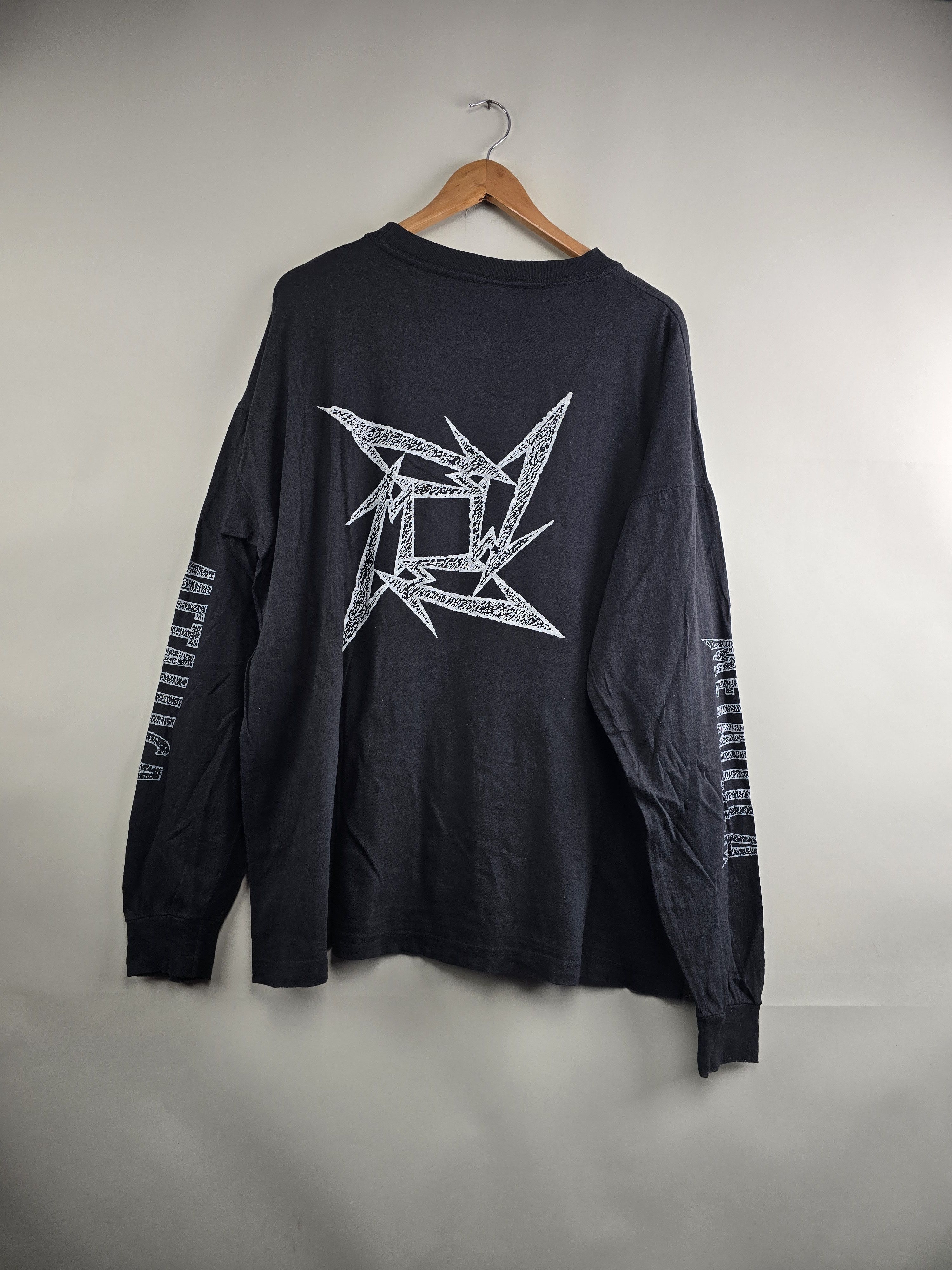 Band Tees × Metallica × Vintage 90s Metallica Load Long-sleeved XL 25.5" 30" Size US XL / EU 56 / 4 - 6 Thumbnail