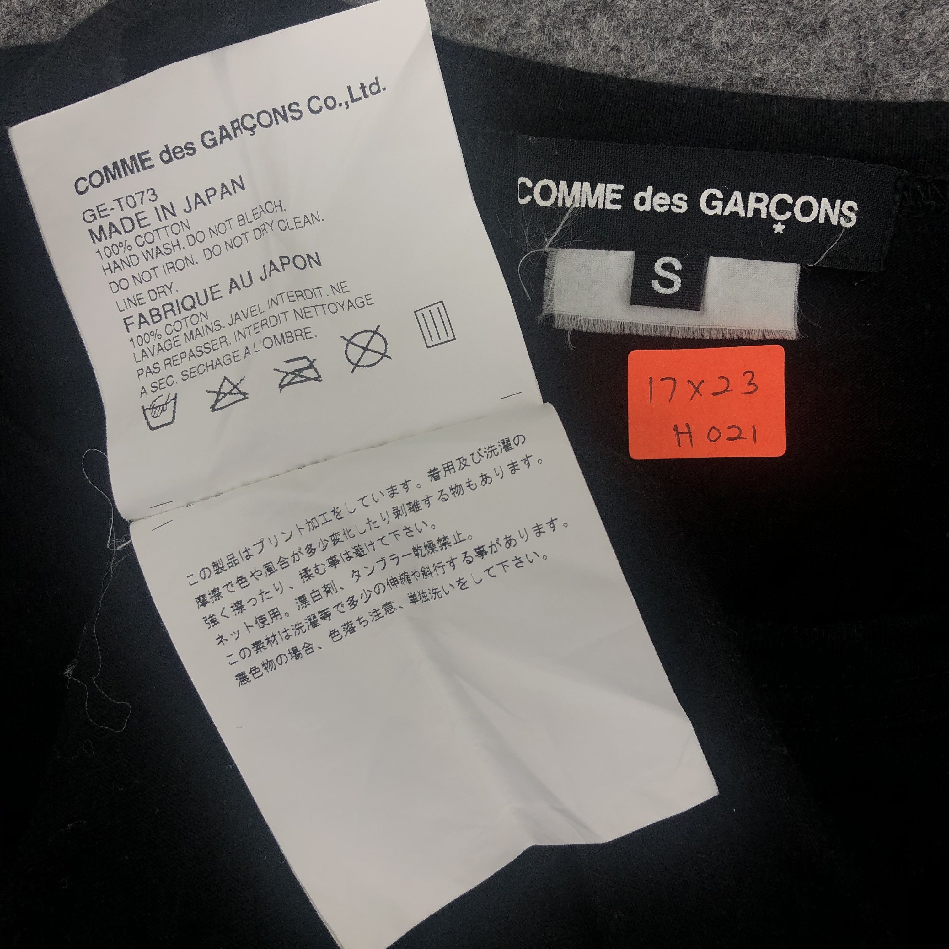Comme des Garcons Vintage Comme Des Garcons Tshirt - H021 Size S / US 4 / IT 40 - 5 Thumbnail
