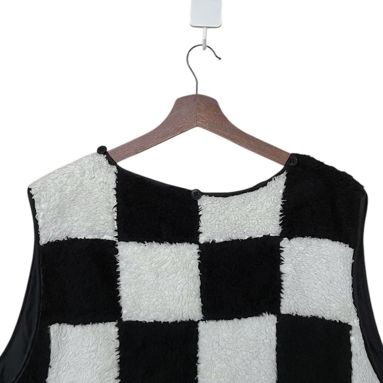 Fred Perry × Vintage Vintage Brand Fred Perry Fur Inner Vest 1990s Size US S / EU 44-46 / 1 - 4 Thumbnail