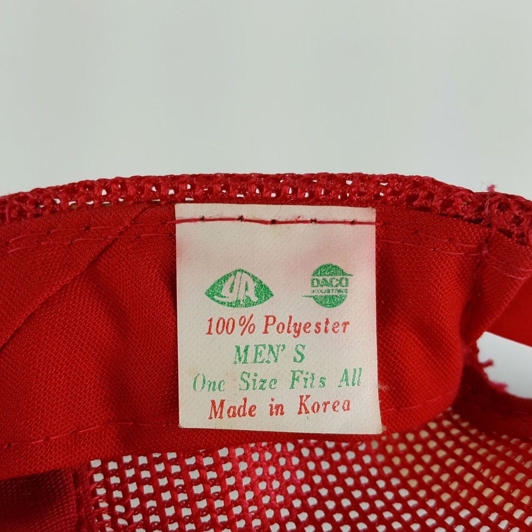 Vintage VINTAGE US 1st Marine Patch Trucker Hat Red Embroidered Snapback Military Cap Men Adjustable Size Size ONE SIZE - 8 Thumbnail