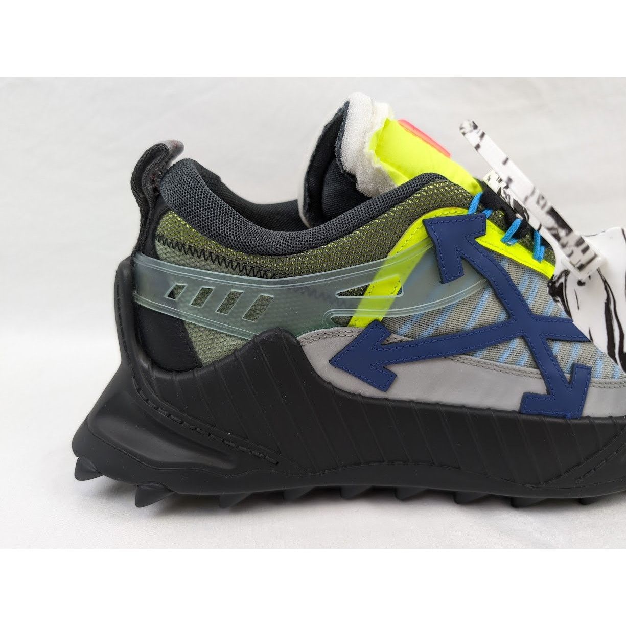 Off-White o1rshd1 Odsy 1000 Combo Sneakers in Black/Purple Size US 11 / EU 44 - 5 Thumbnail
