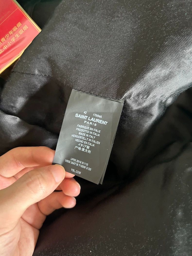 Saint Laurent Paris Saint Laurent Paris 2017 SS Green Teddy Jacket 2505-Nextarr Size US XS / EU 42 / 0 - 5 Thumbnail