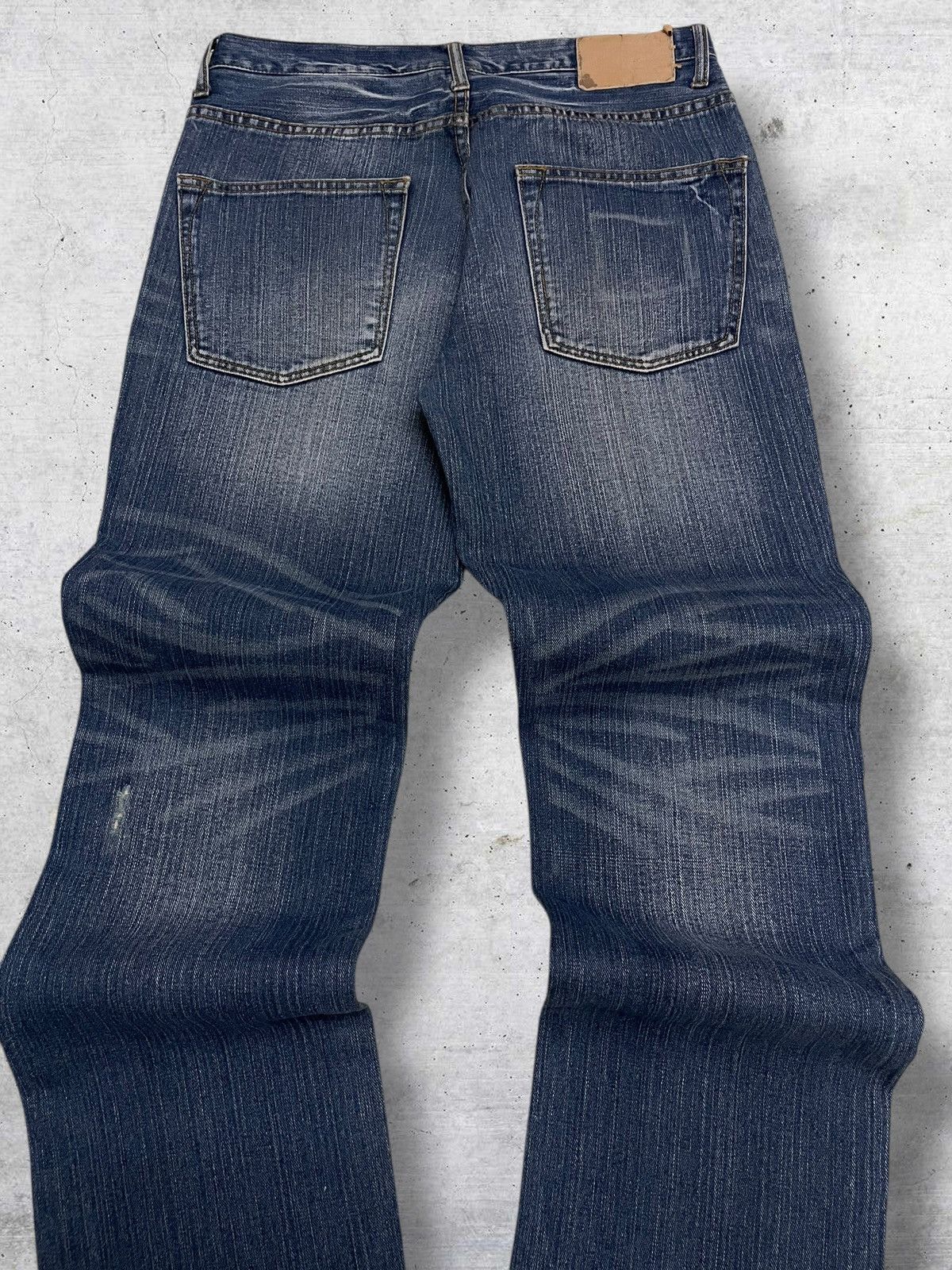 semanticdesign VINTAGE NYLAUS OG DESIGNER JAPAN RIPPED STYLE PUNK DENIM Size US 30 / EU 46 - 11 Thumbnail