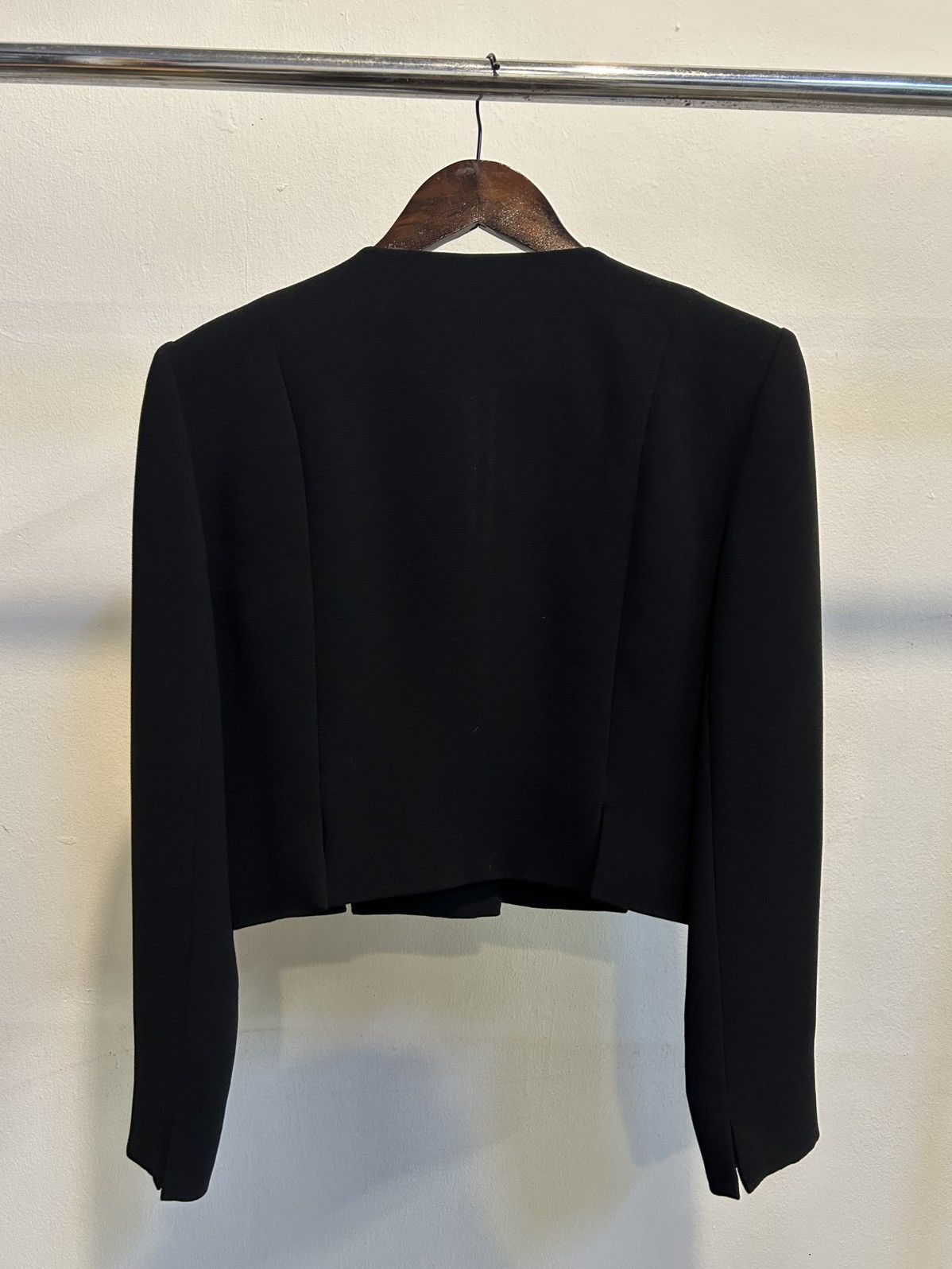 Chloe Chloe Black Formal Structured Blazer Size M / US 6-8 / IT 42-44 - 2 Thumbnail