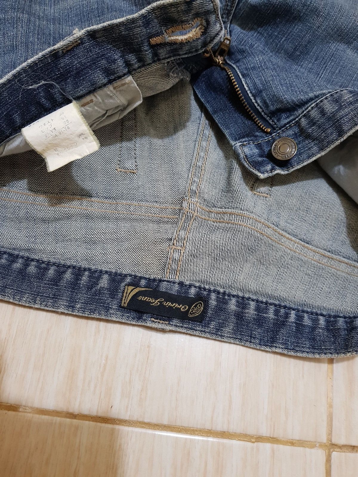 Japanese Brand Oririn jeans Size US 30 / EU 46 - 3 Thumbnail