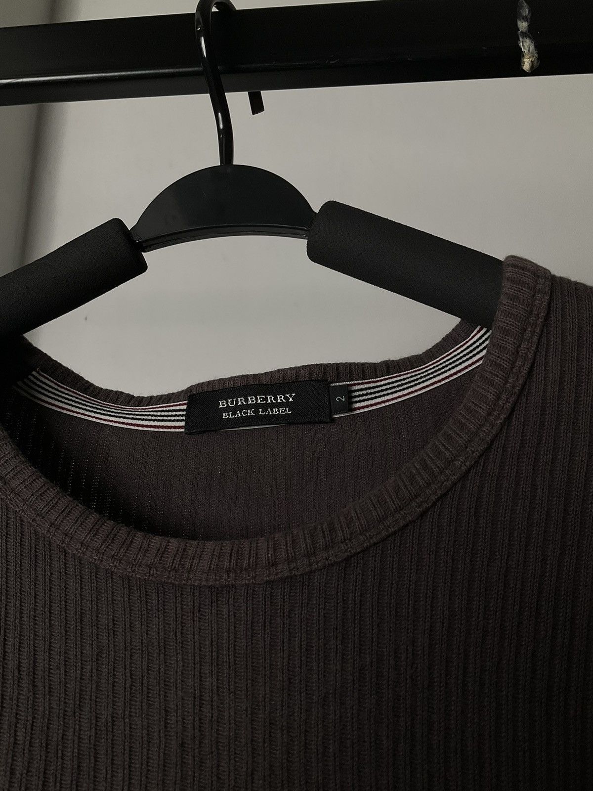 Burberry Vintage Burberry Black Label Longsleeve Shirt Size US M / EU 48-50 / 2 - 2 Thumbnail