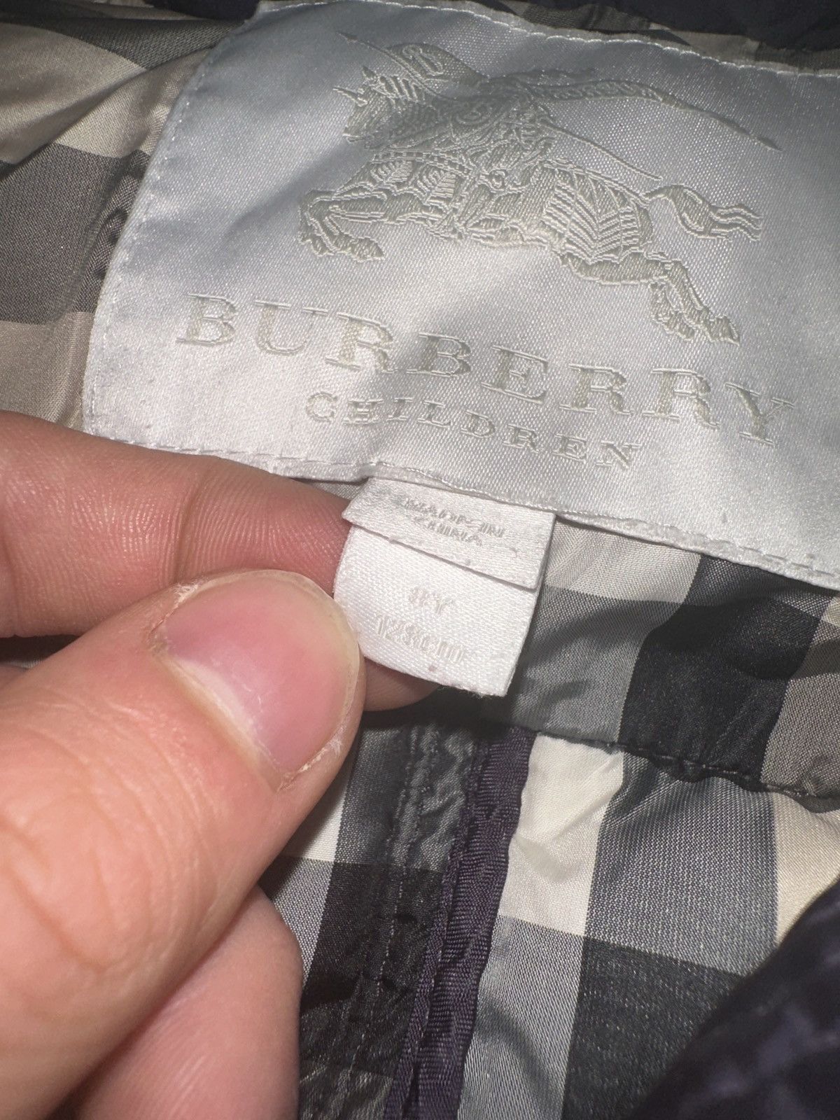 Burberry Burberry girls down jacket size 8Y Size XXS / US 00 / IT 34 - 5 Thumbnail