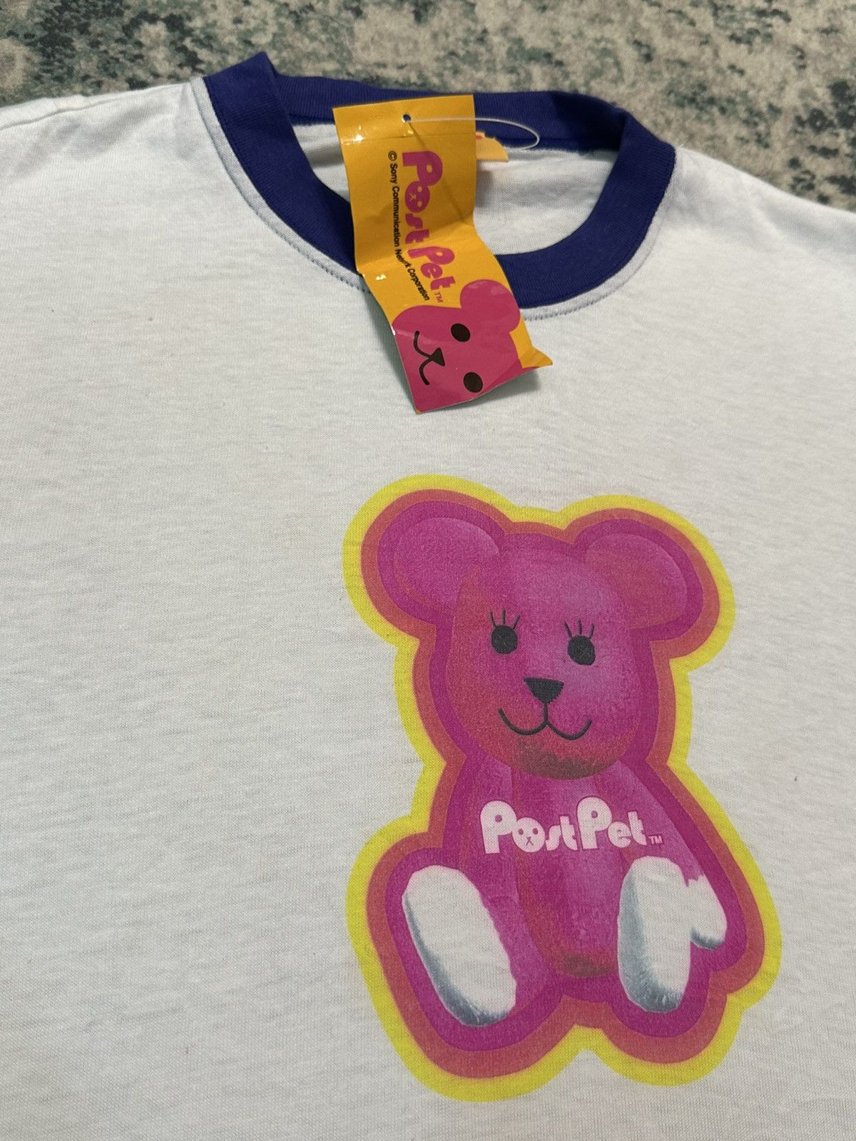 Japanese Brand × Sony Vintage 1997 Postpet™️ By Sony Ringer Tee Size US M / EU 48-50 / 2 - 4 Thumbnail