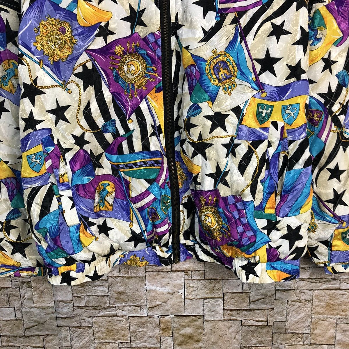Vintage Solare Sporta vintage art design Jacket #A299 Size US M / EU 48-50 / 2 - 6 Thumbnail