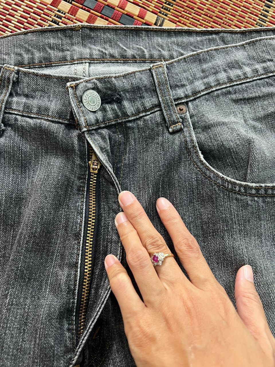Levi's Vintage Levis Carpenter Jeans Size US 34 / EU 50 - 4 Thumbnail