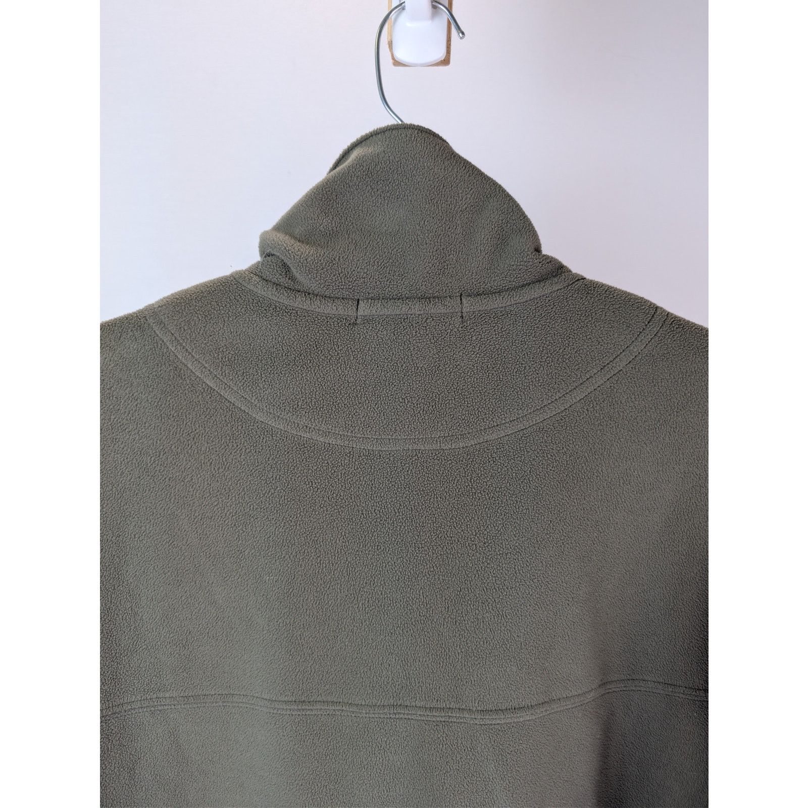 Ermenegildo Zegna o1rshd1 CC20 Mens Large Green Fleece Sport Jacket in Grey Size US L / EU 52-54 / 3 - 15 Thumbnail