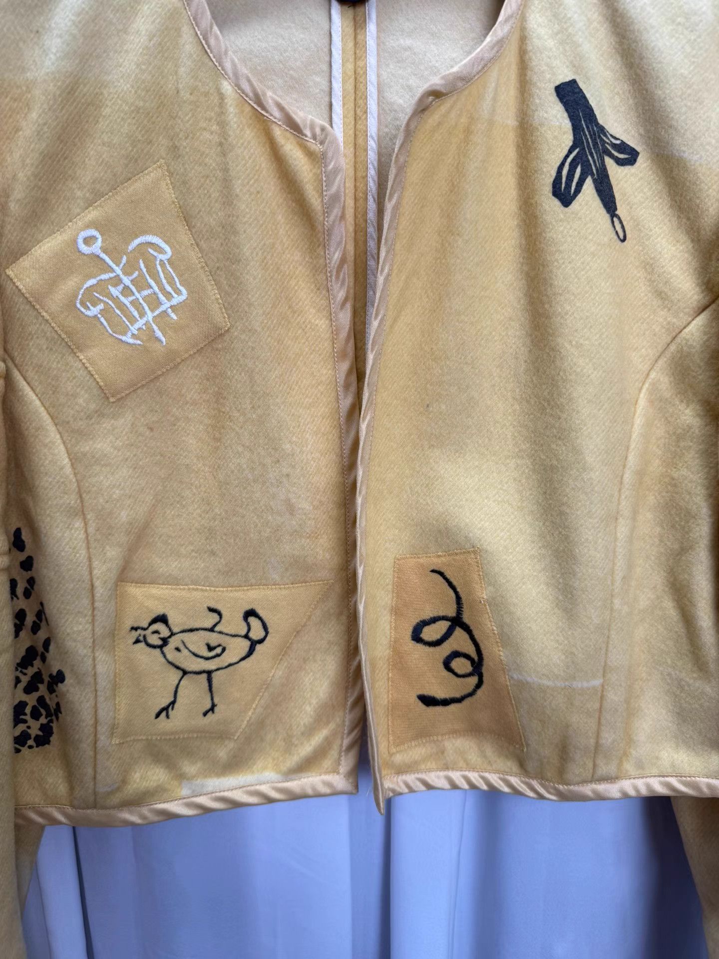 Comme des Garcons Comme des garcons 1989AW Graphic Print Jacket K20 Size M / US 6-8 / IT 42-44 - 4 Thumbnail