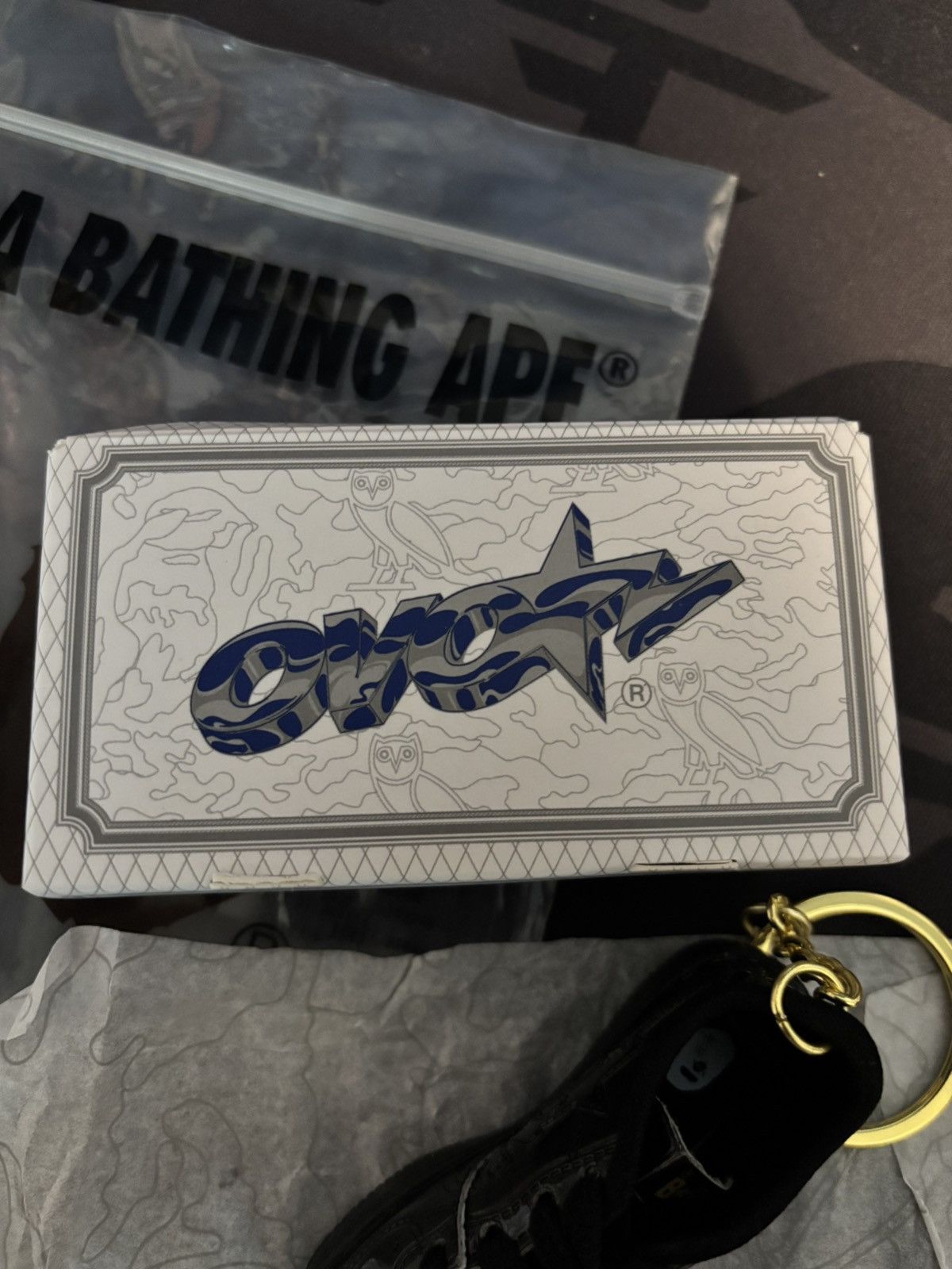 Bape × October's Very Own OVO x BAPE Bapesta Unreleased Key Chain Size ONE SIZE - 3 Thumbnail