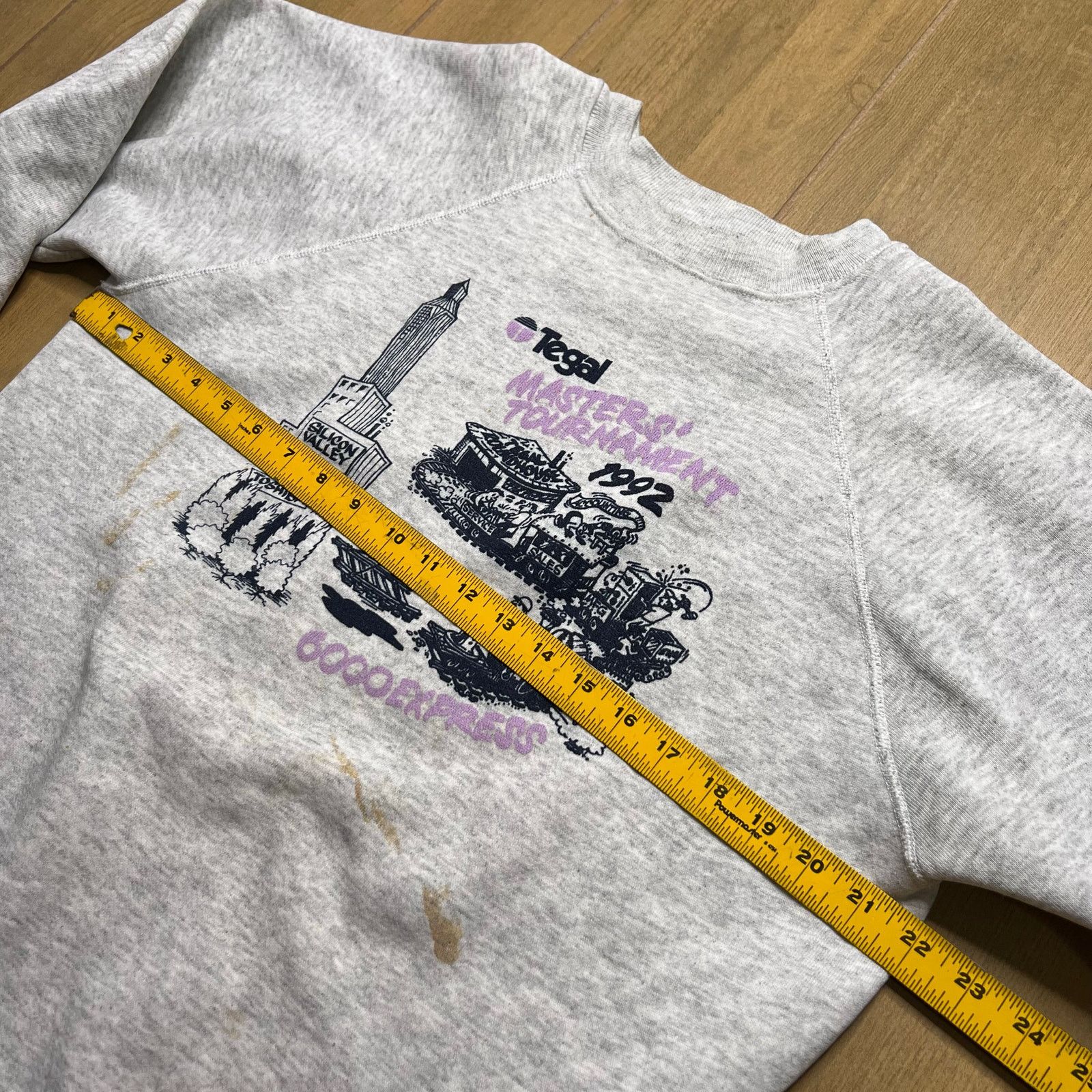 Hanes Vintage 90s Tegel Masters Tournament Sweatshirt USA XL Tech Size US XL / EU 56 / 4 - 6 Thumbnail