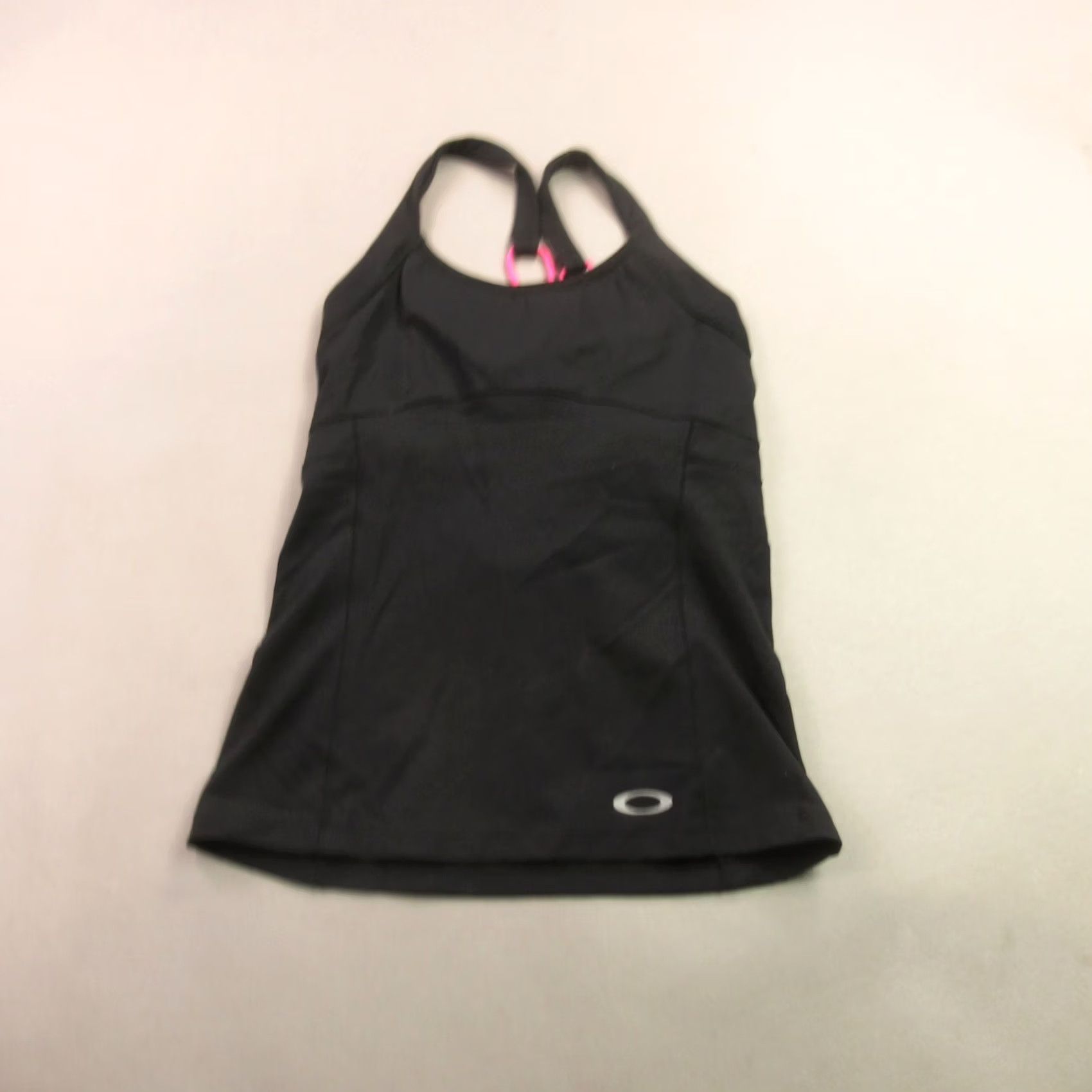 Oakley Oakley Shirt Womens Small Sleeveless Pullover Black Lightweight Top Tank Knit Casual Logo Bagde Womens Small Oakley Shirt Size S / US 4 / IT 40 - 2 Thumbnail