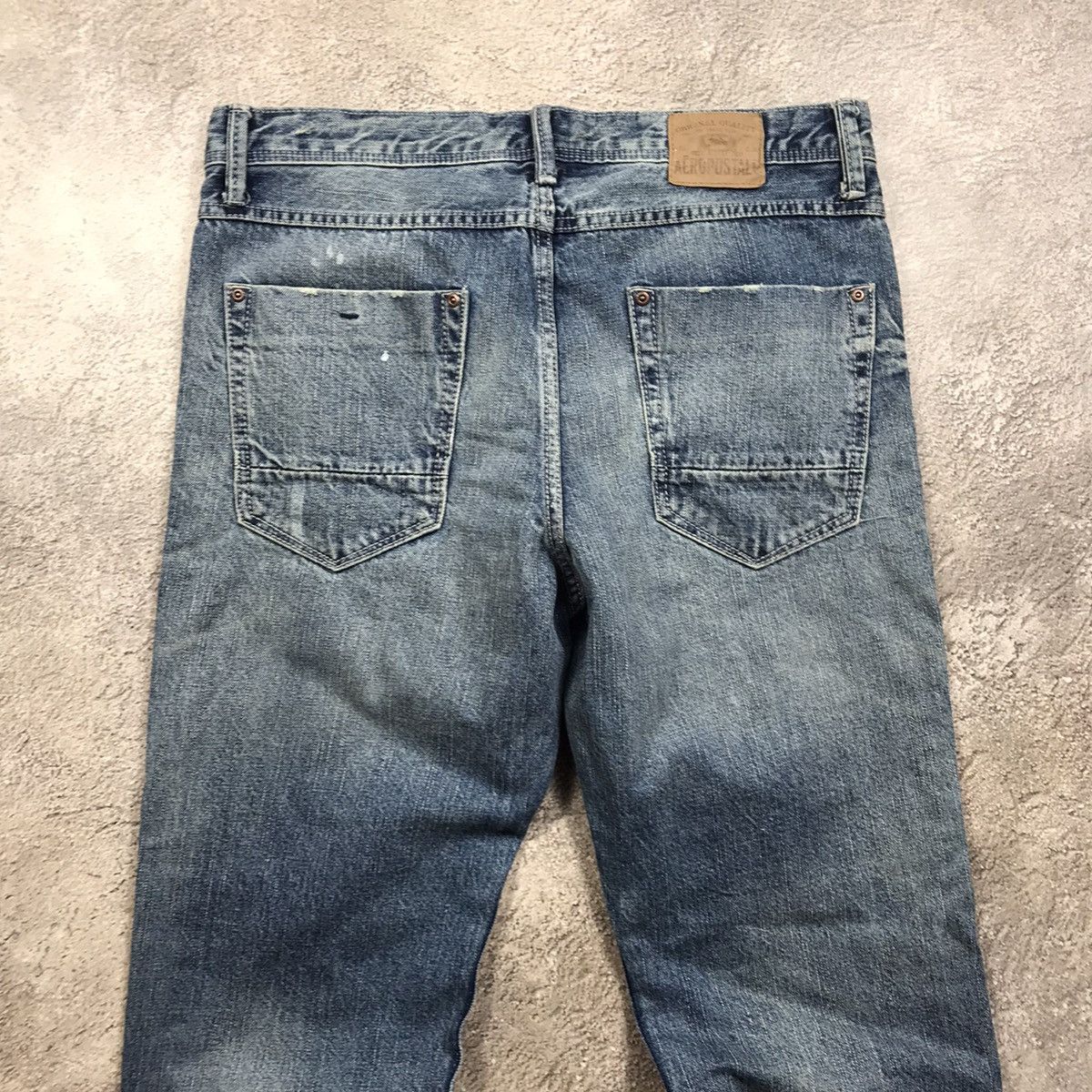 Vintage Vintage Y2K Thrashed Distressed Flared Jeans Grunge Slim 34 Size US 34 / EU 50 - 5 Thumbnail