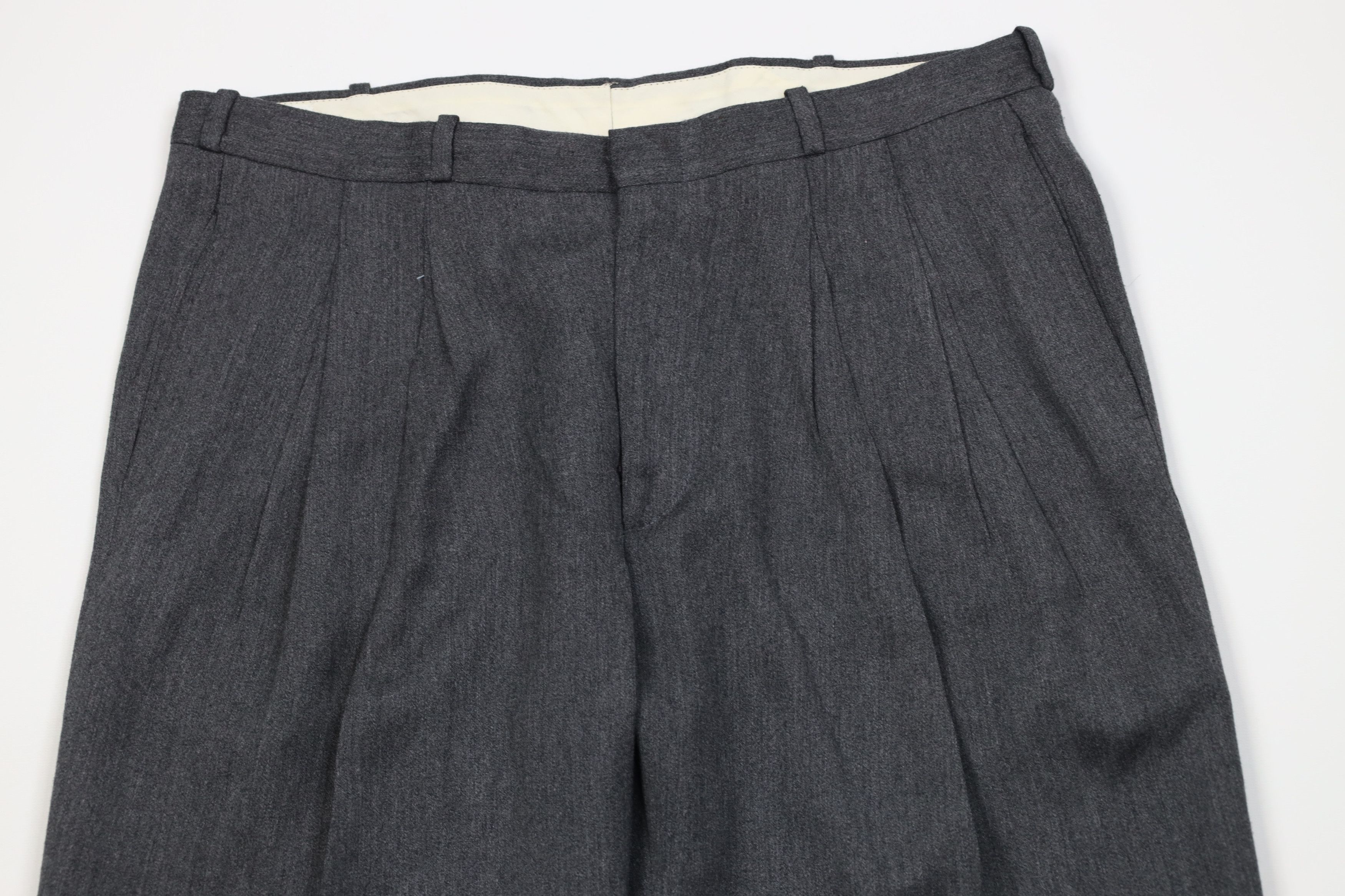 Vintage Vintage 60s Streetwear Gabardine Blend Knit Chino Pants USA Size US 36 / EU 52 - 2 Thumbnail