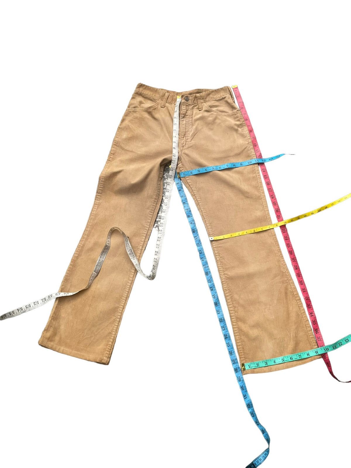 Rustler × Vintage × Wrangler Vintage 70’s Flare Rustler Wrangler Coduroy Size US 29 - 16 Thumbnail