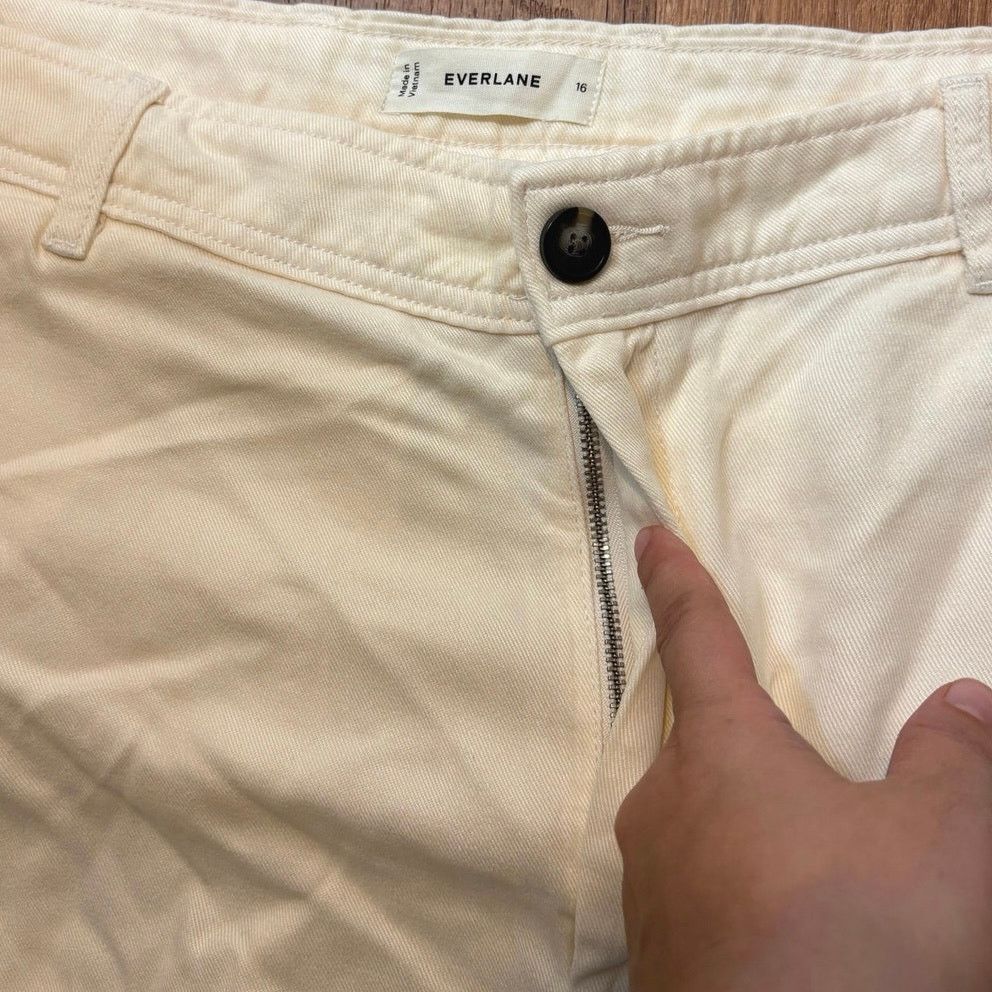 Everlane NWOT Everlane The Utility Pant in Buttersoft In Bone Size 16 Size 38" / US 16 / IT 52 - 5 Thumbnail