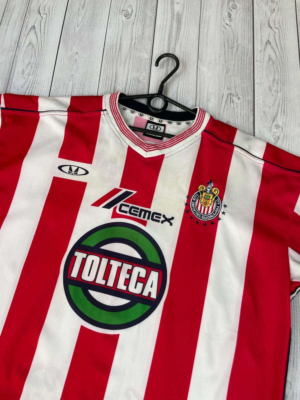 Vintage Vintage Deportivo - Guadalajara A.C. soccer jersey size Size US XL / EU 56 / 4 - 3 Thumbnail