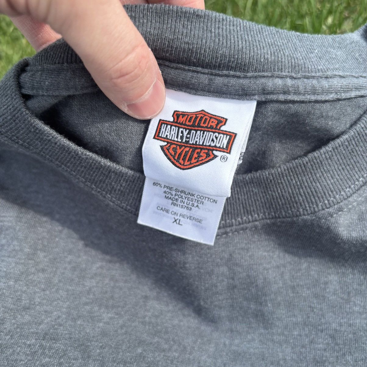 Harley Davidson × Vintage Vintage Harley Davidson Beartooth, Montana Flames Shirt Size US XL / EU 56 / 4 - 6 Thumbnail