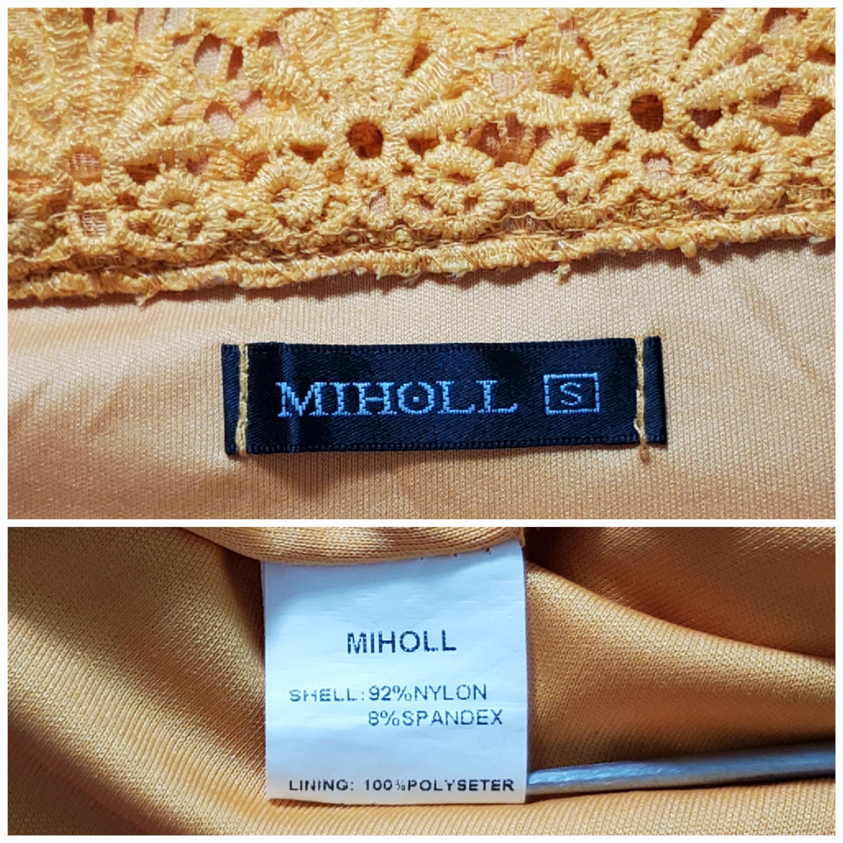 Other Miholl Size S Blouse Lace Overlay Off Shoulder 3/4 Sleeve Size S / US 4 / IT 40 - 8 Thumbnail