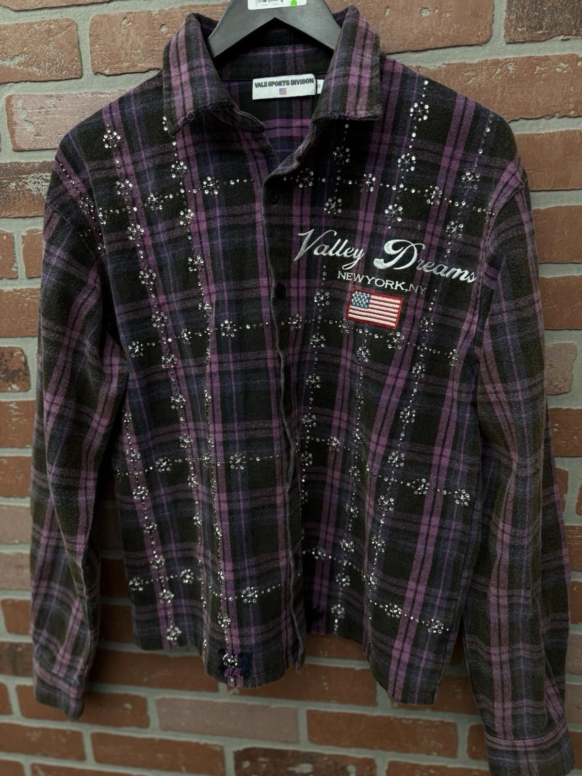 Vale Vale Forever Valley Dreams Full Crystal Stone Flannel (S) Size US S / EU 44-46 / 1 - 2 Thumbnail
