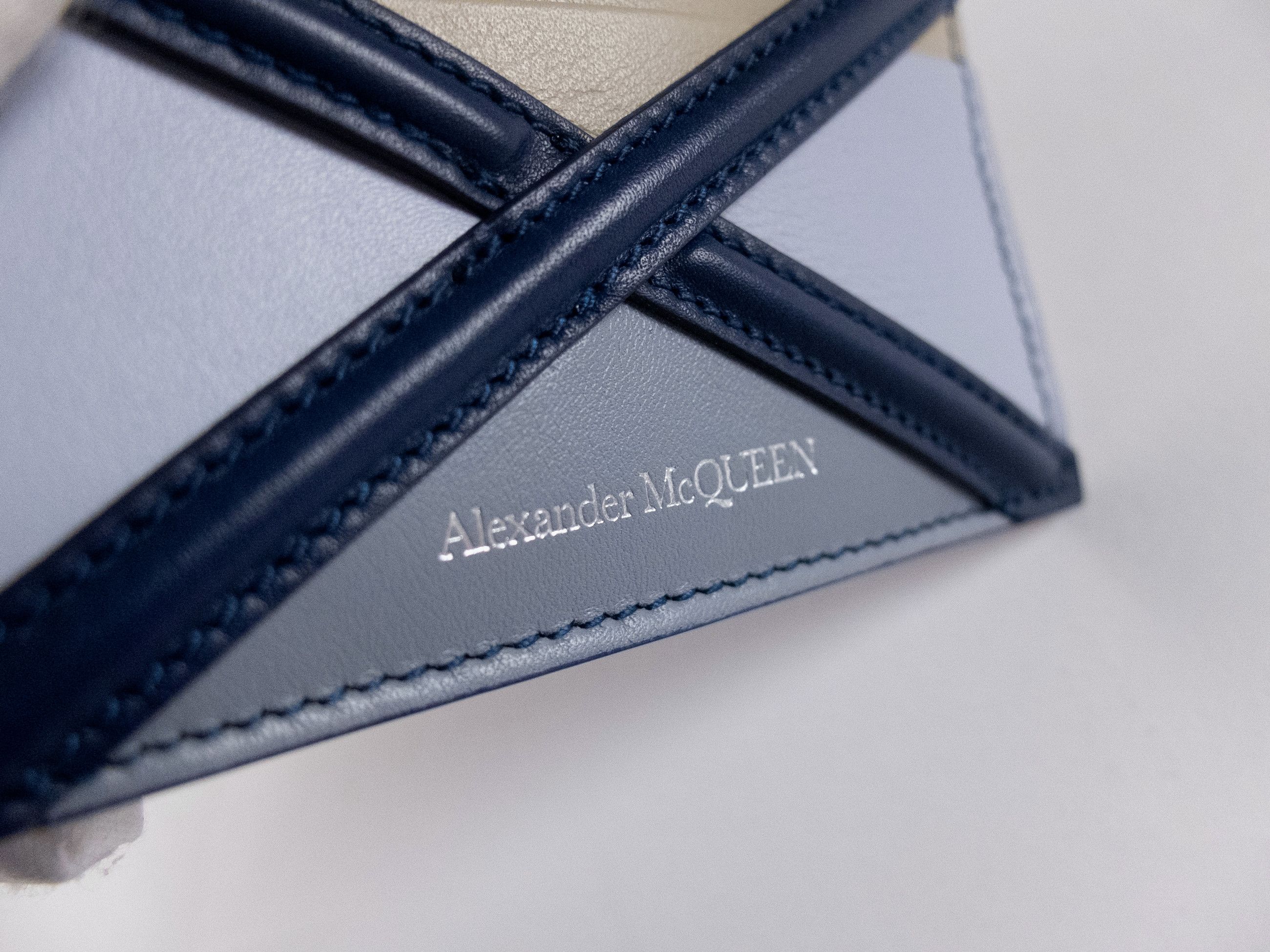 Alexander McQueen ALEXANDER MCQUEEN Harness four color leather card holder q Size ONE SIZE - 7 Thumbnail