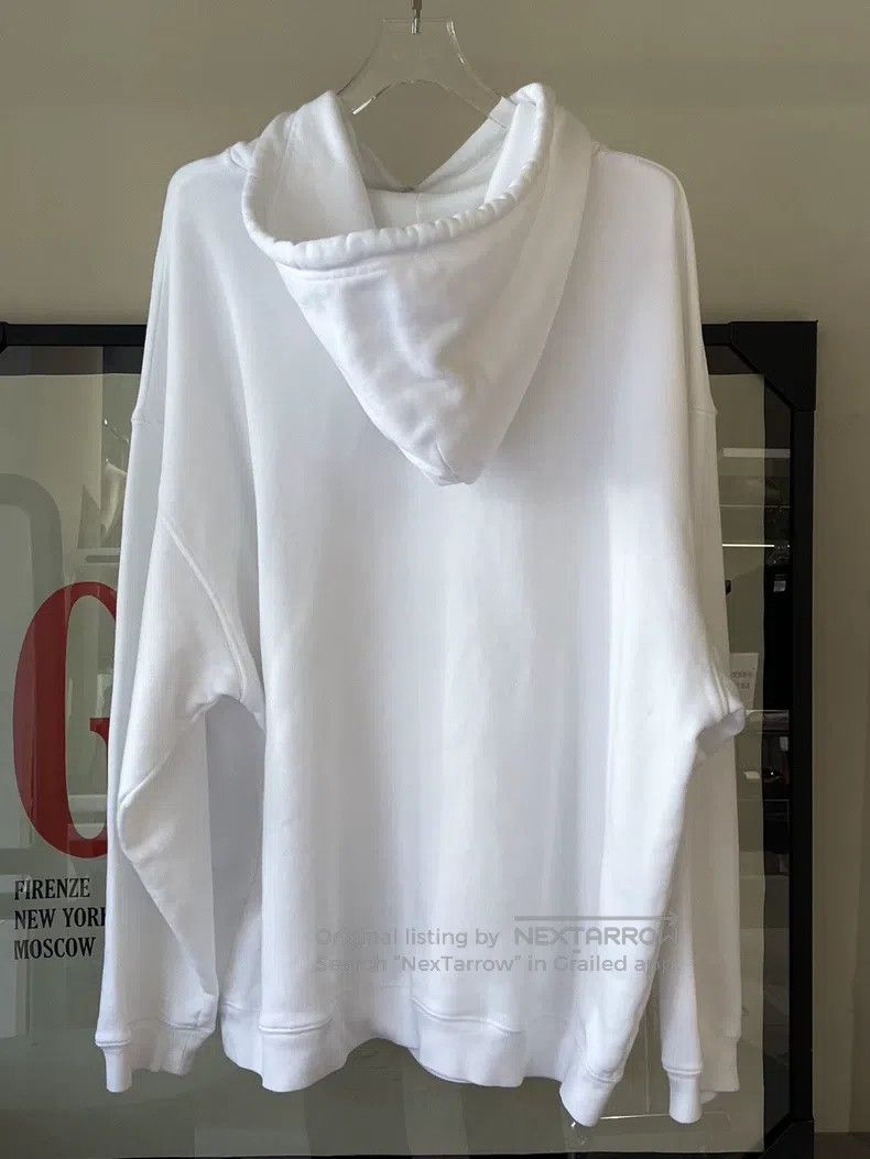 Balenciaga Balenciaga White letter logo sweatshirt size m Size US M / EU 48-50 / 2 - 2 Thumbnail