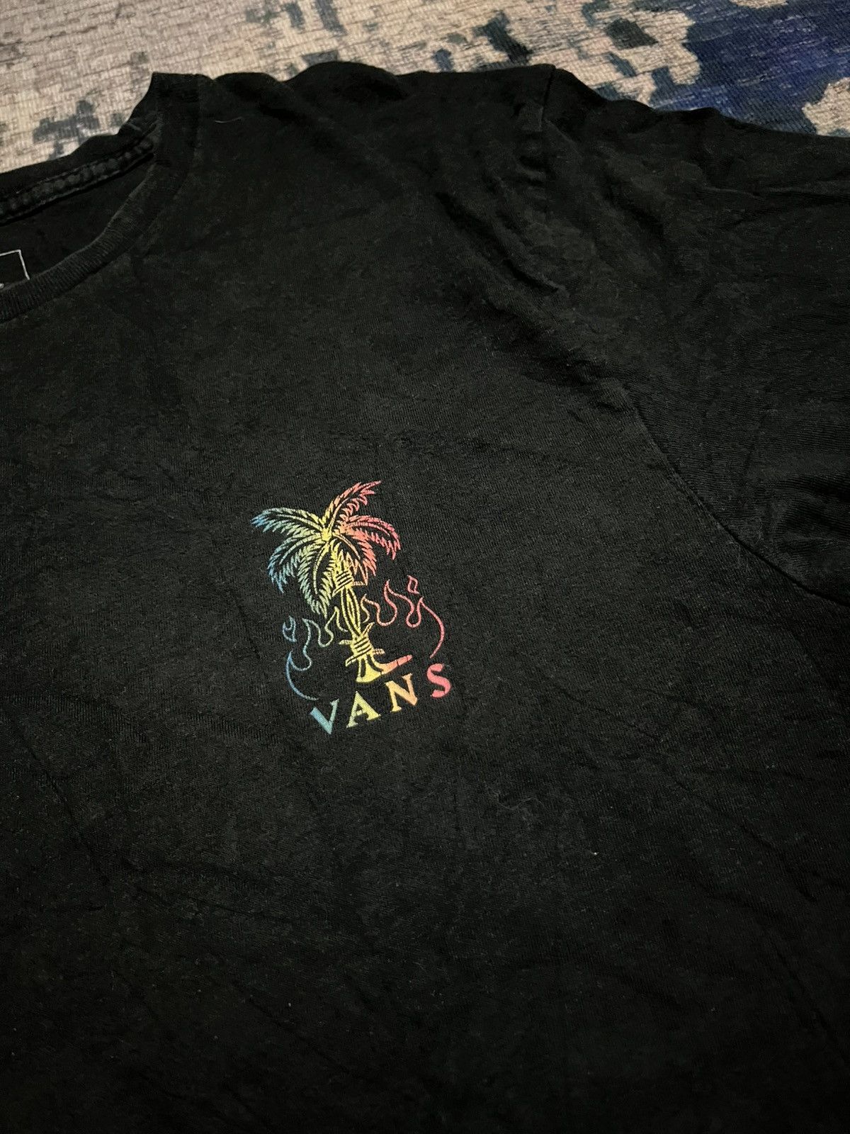 Vans 🔥Vans Off The Wall Pokok Nyor Big Logo Tees Size US L / EU 52-54 / 3 - 3 Thumbnail