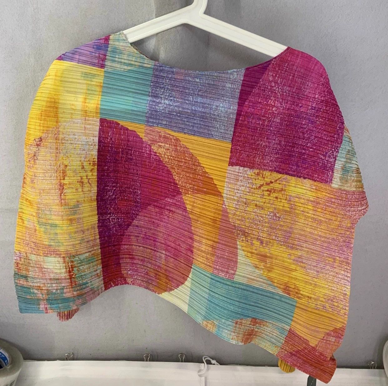 Issey Miyake Issey Miyake Women's Top Size L / US 10 / IT 46 - 1 Thumbnail