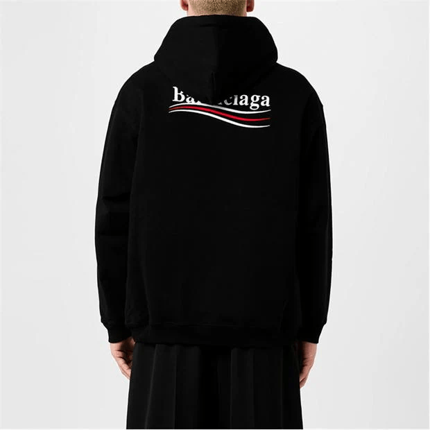 Balenciaga Logo Political Hoodie Size US XS / EU 42 / 0 - 3 Thumbnail