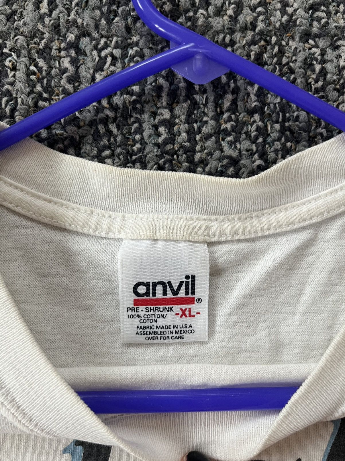 Anvil × Vintage Alaska oversized vintage tee with custom sleeve Size US XL / EU 56 / 4 - 5 Thumbnail