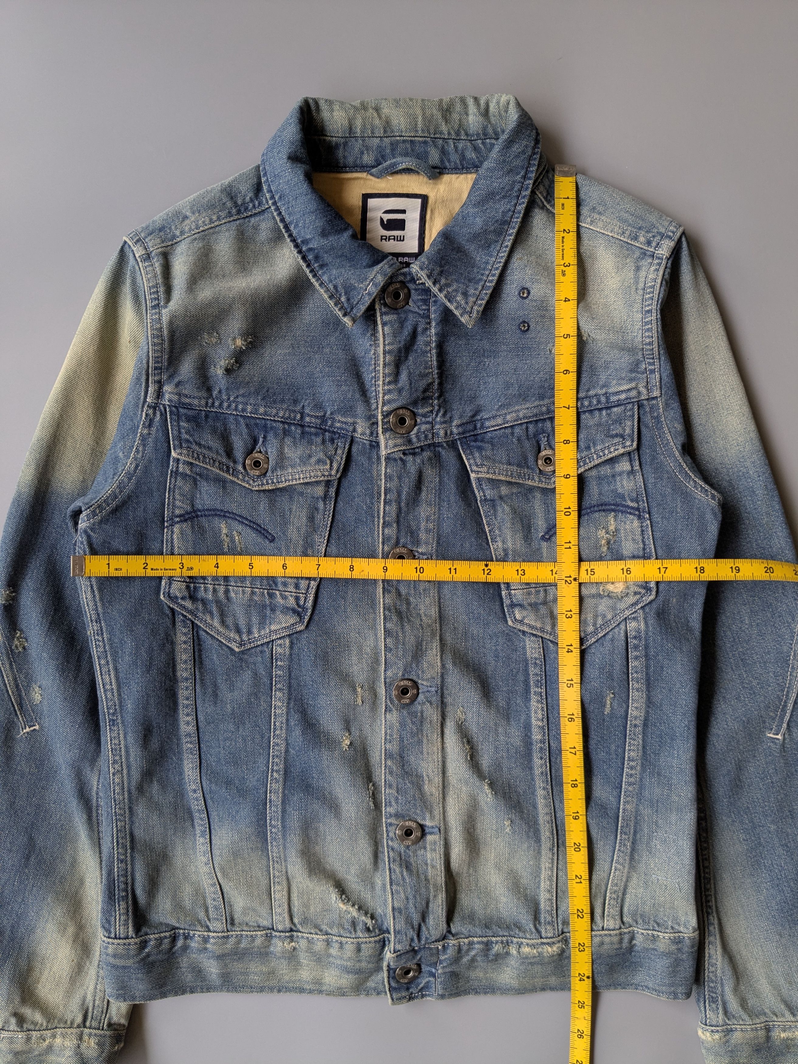 Diesel G Star Raw Type 3 buckle back trucker jeans Size US M / EU 48-50 / 2 - 13 Thumbnail